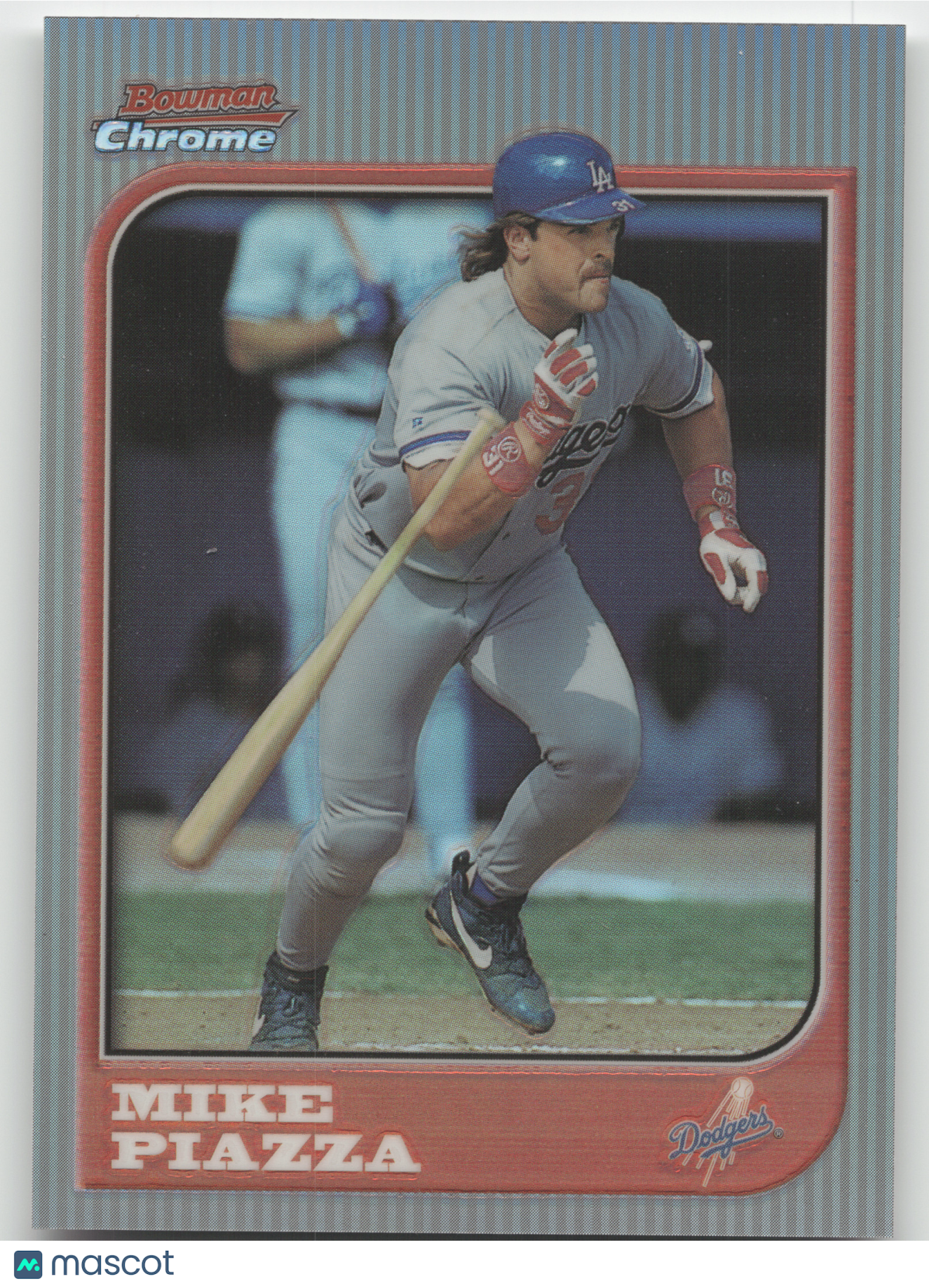 1997 Bowman Chrome Mike Piazza #85 Refractor