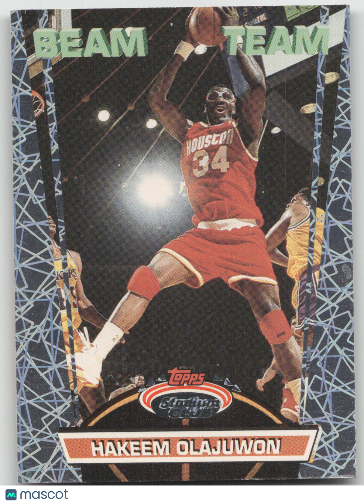 1992 Topps Stadium Club Beam Team Hakeem Olajuwon #16