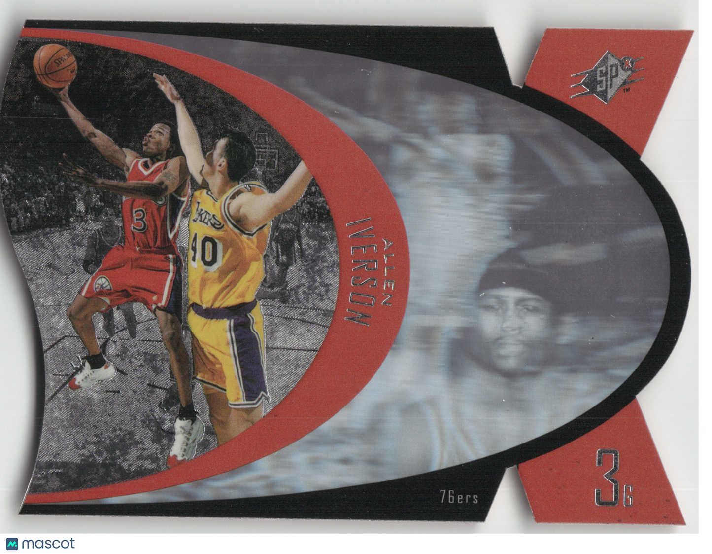 1997 Upper Deck SPx Allen Iverson #SPX35