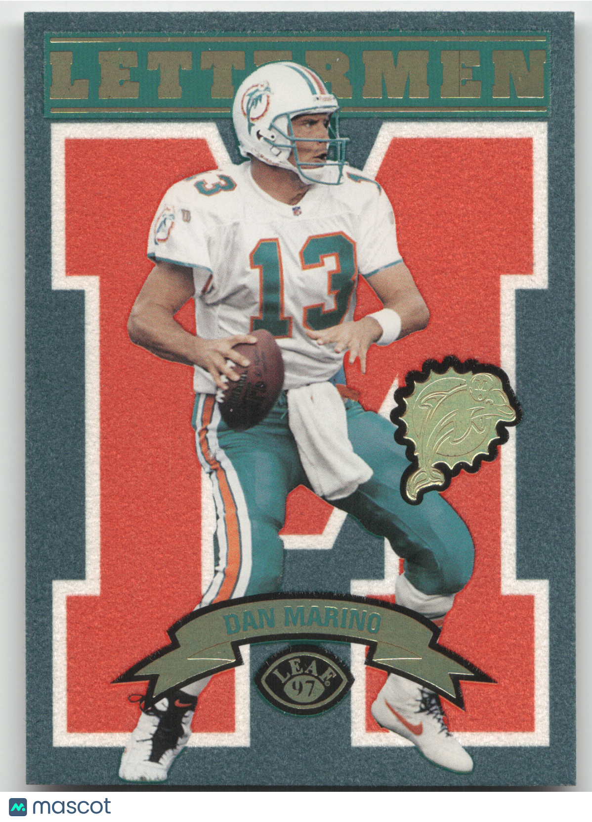 1997 Leaf Lettermen Dan Marino #3 0873/1000