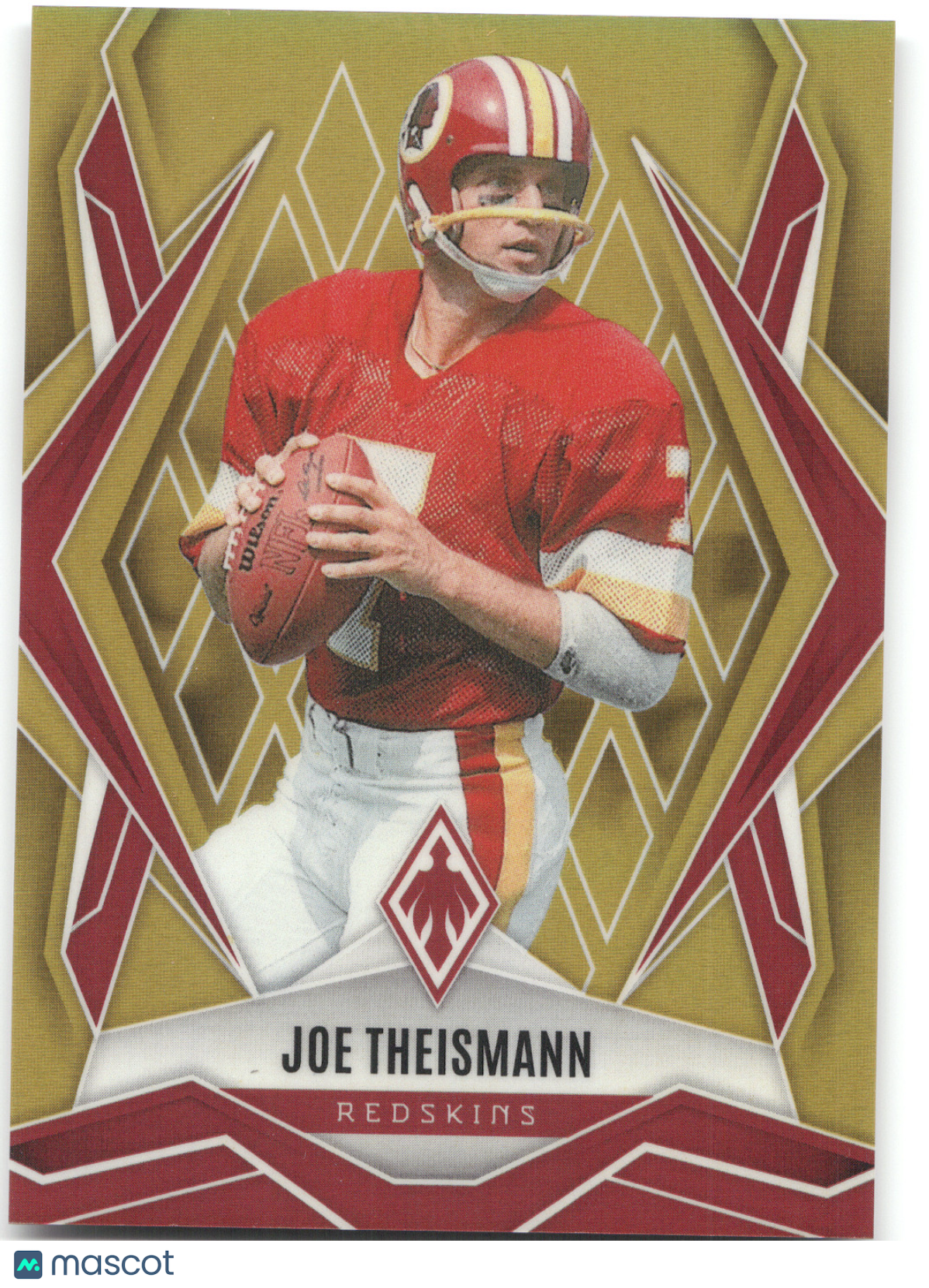 2025 Panini Phoenix Football Joe Theismann #71 Gold 03/10
