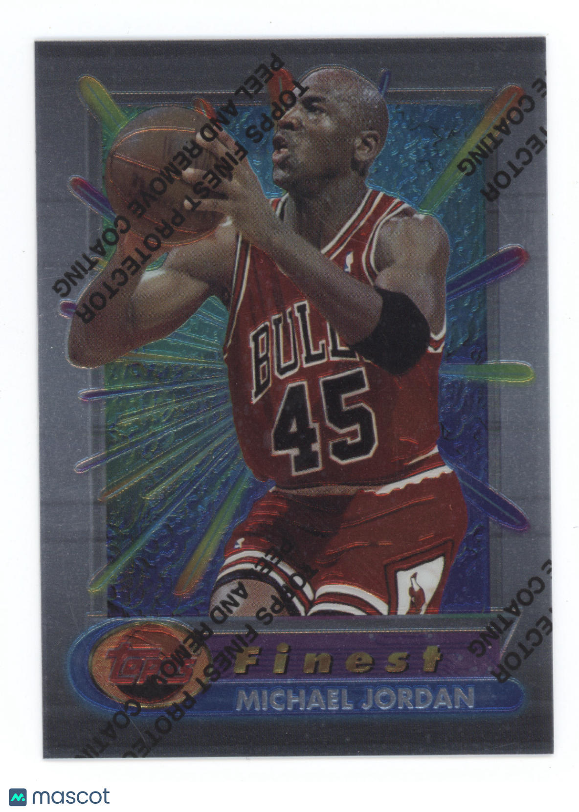 1994 Topps Finest Michael Jordan #331 With Coating