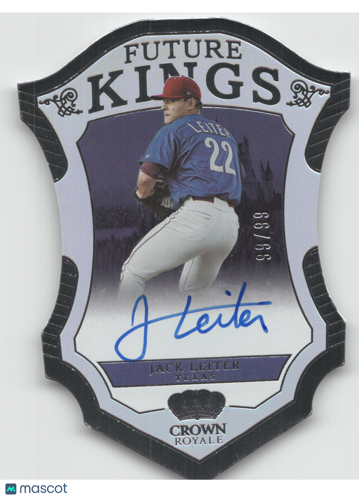 2023 Panini Chronicles Crown Royale Future Kings Jack Leiter #FKS-JL 99/99