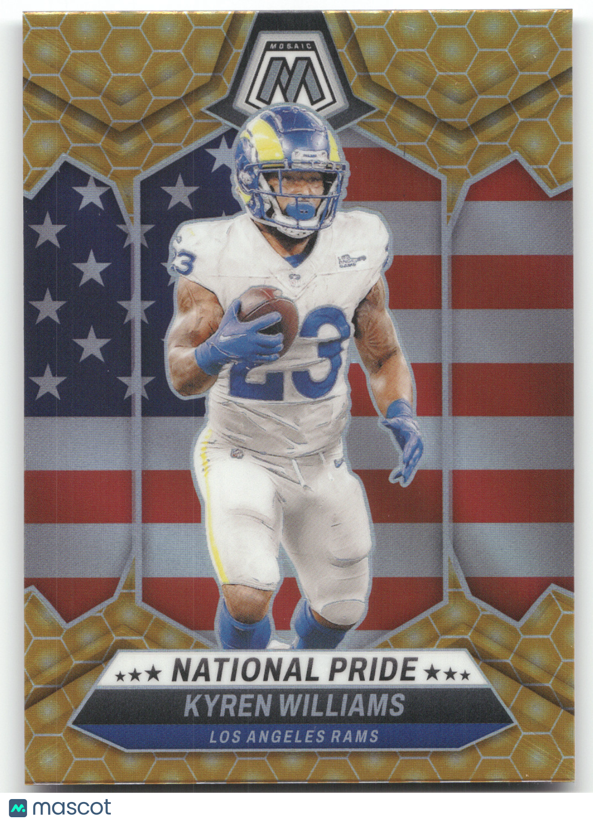 2024 Panini Mosaic Prizm Kyren Williams #258 National Pride