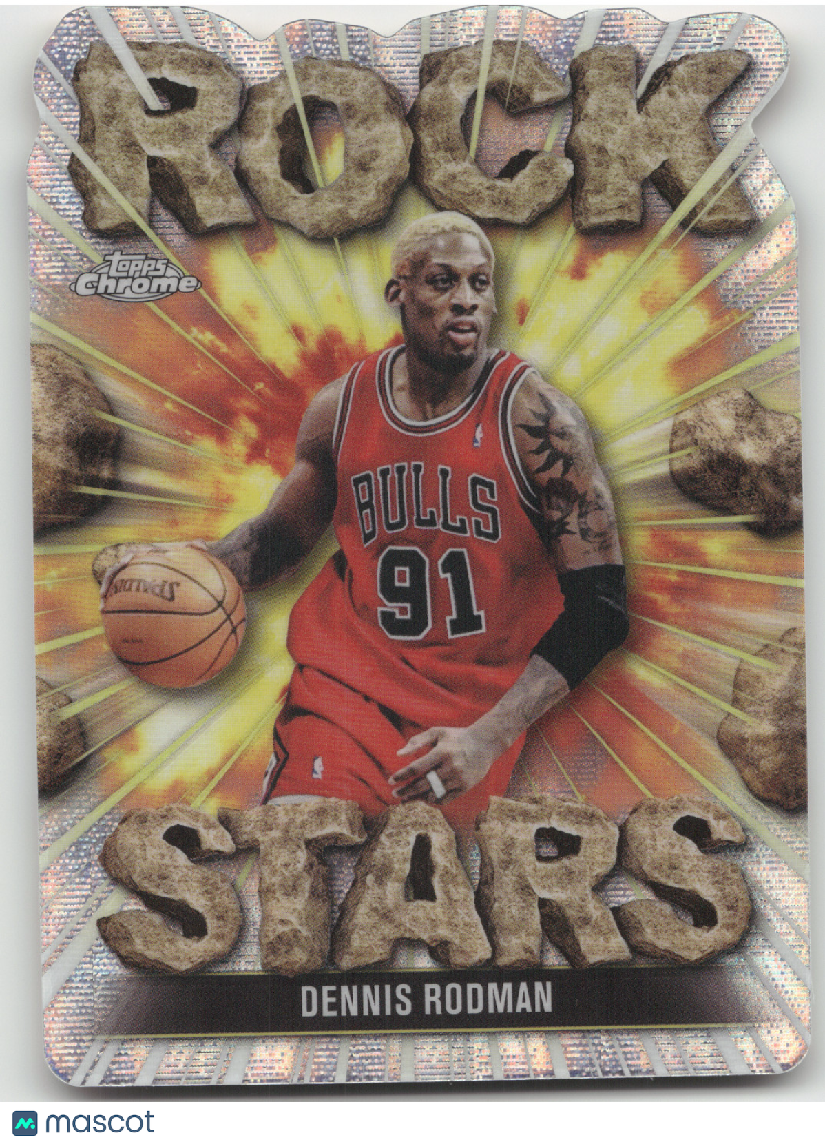 2025 Topps Chrome Rock Stars Dennis Rodman #RS-12