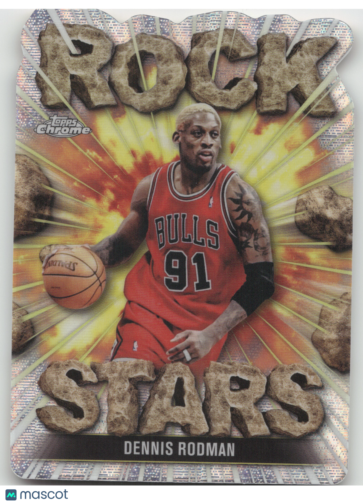 2025 Topps Chrome Rock Stars Dennis Rodman #RS-12