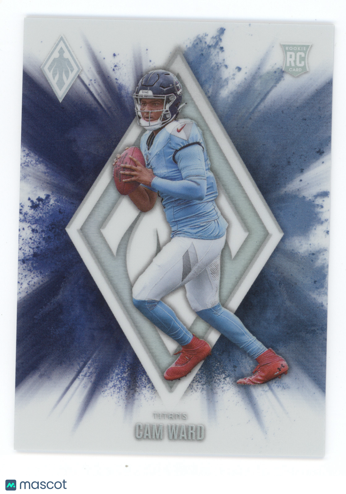2025 Panini Phoenix Football Cam Ward #11 Color Blast RC