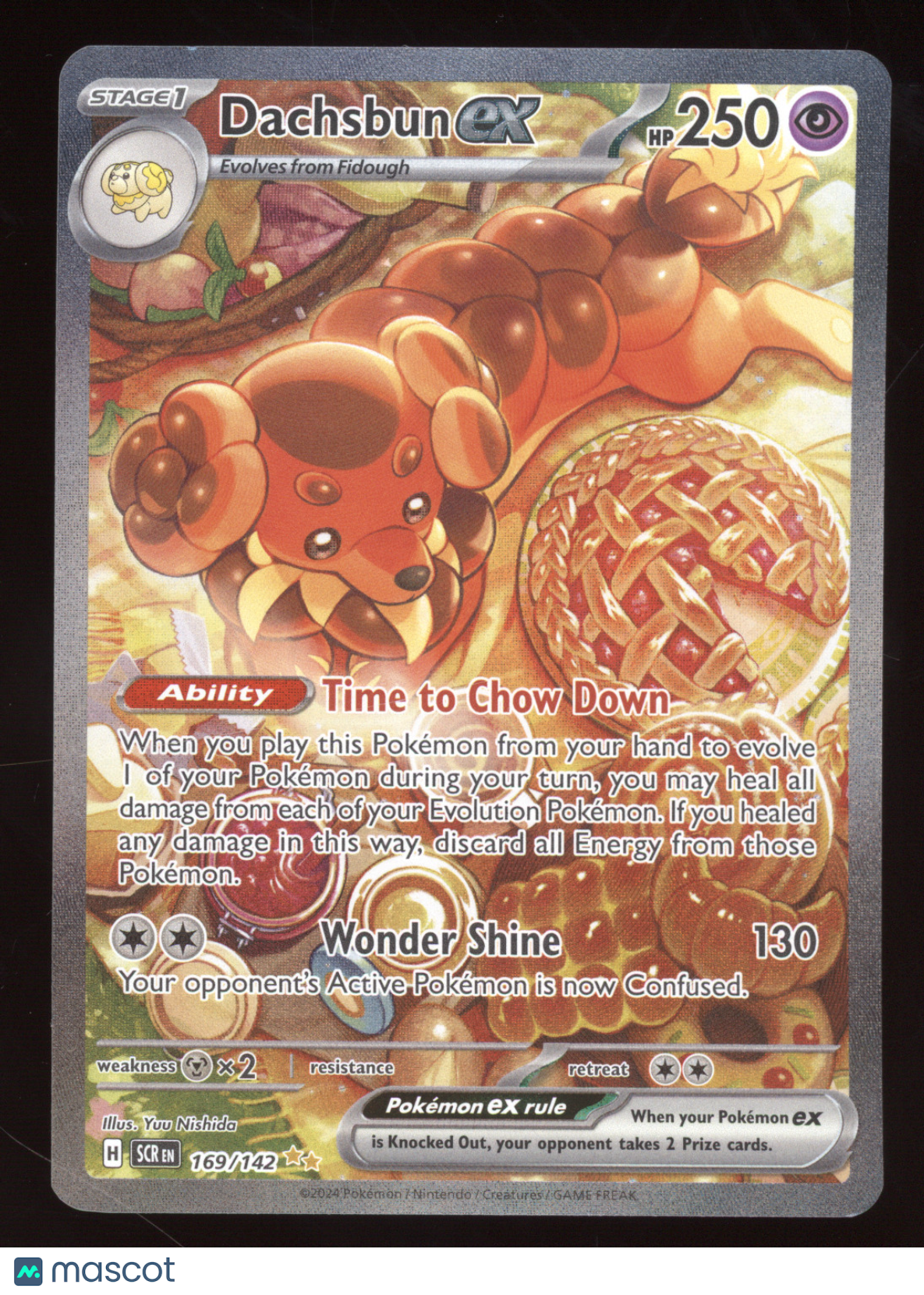 2024 S&V Stellar Crown Dachsbun ex Secret Rare #169/142