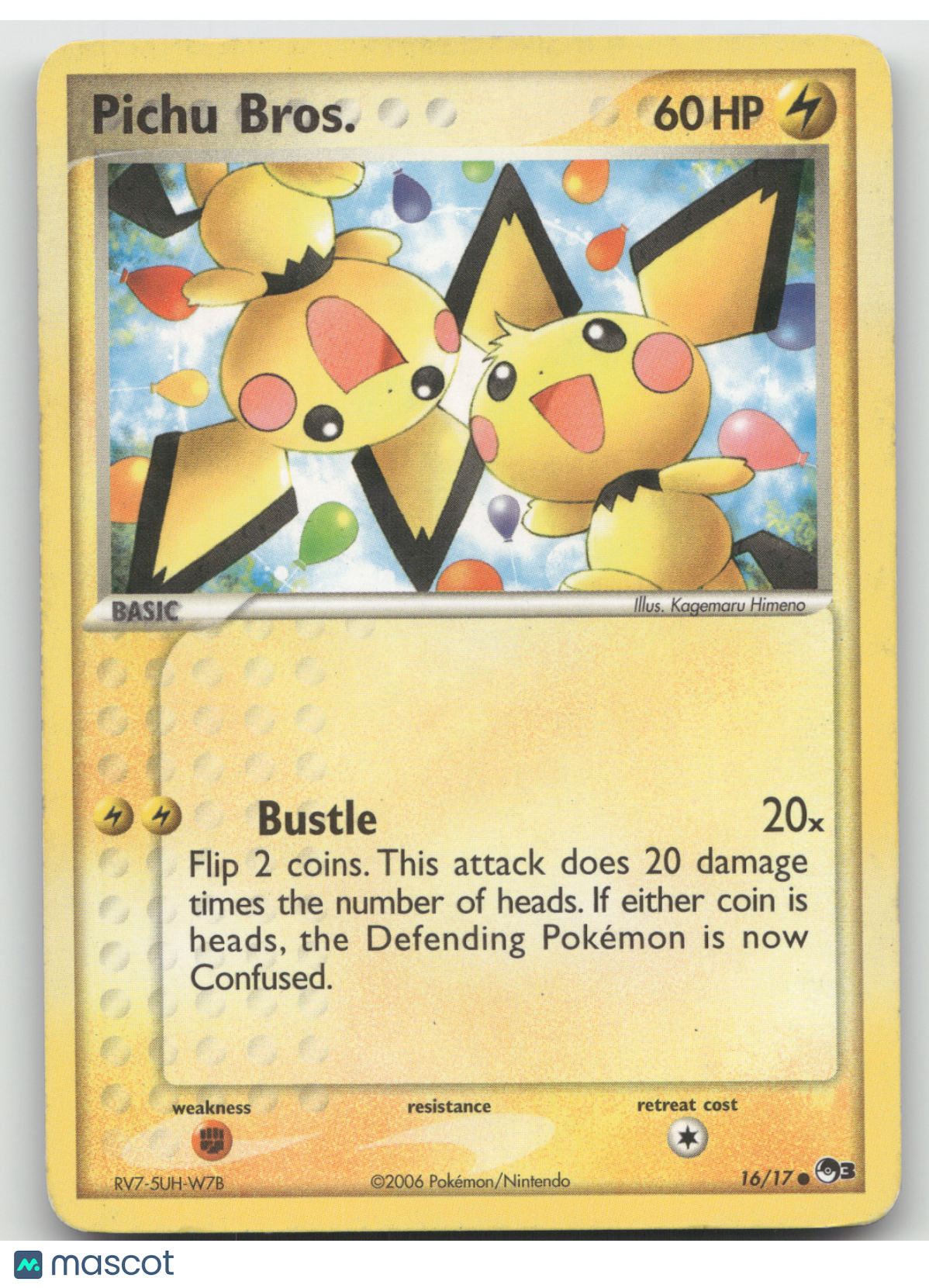 2006 POP Series 3 Pichu Bros. #16/17