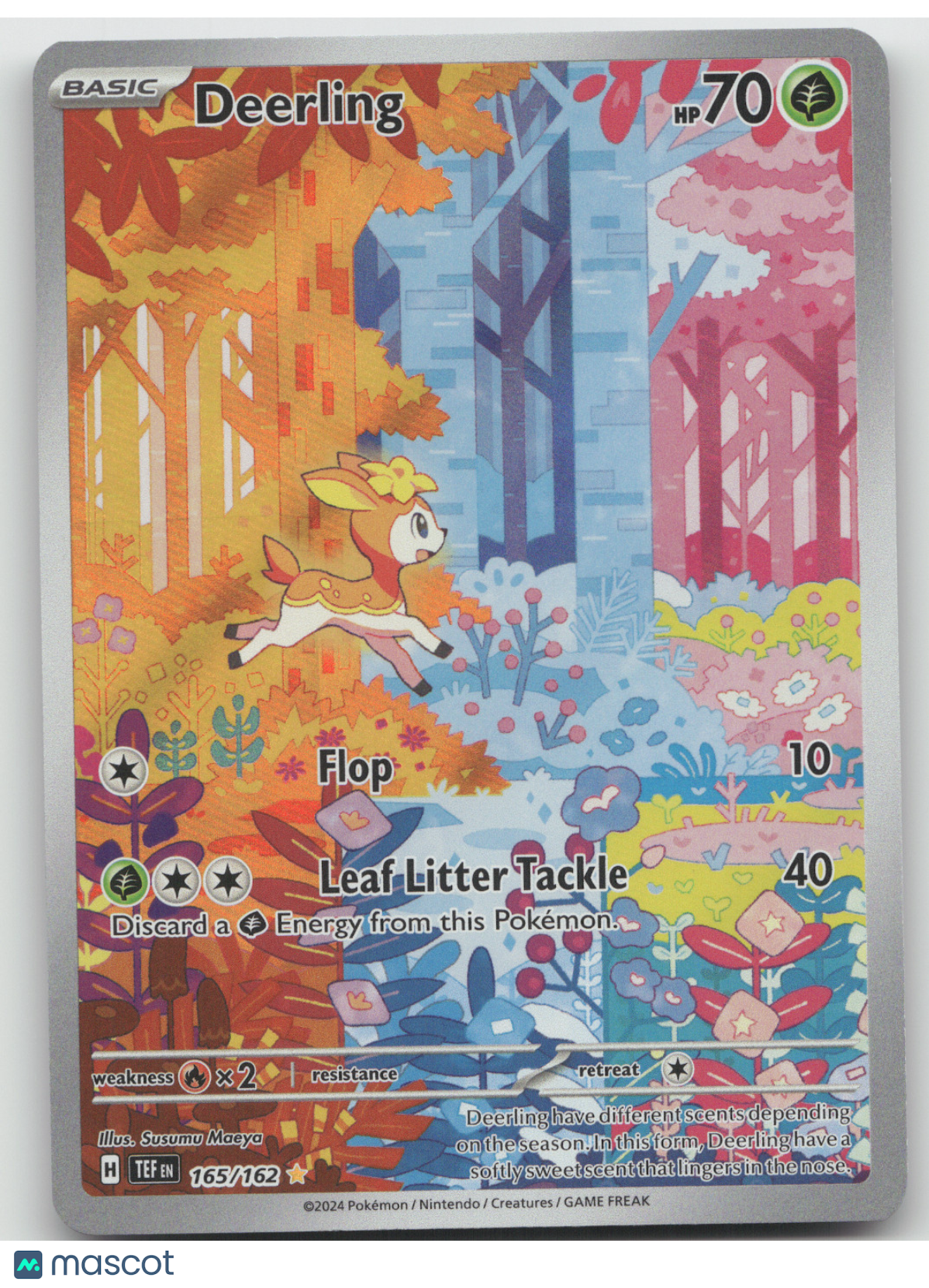 2024 S&V Temporal Forces Deerling Secret Rare #165/162