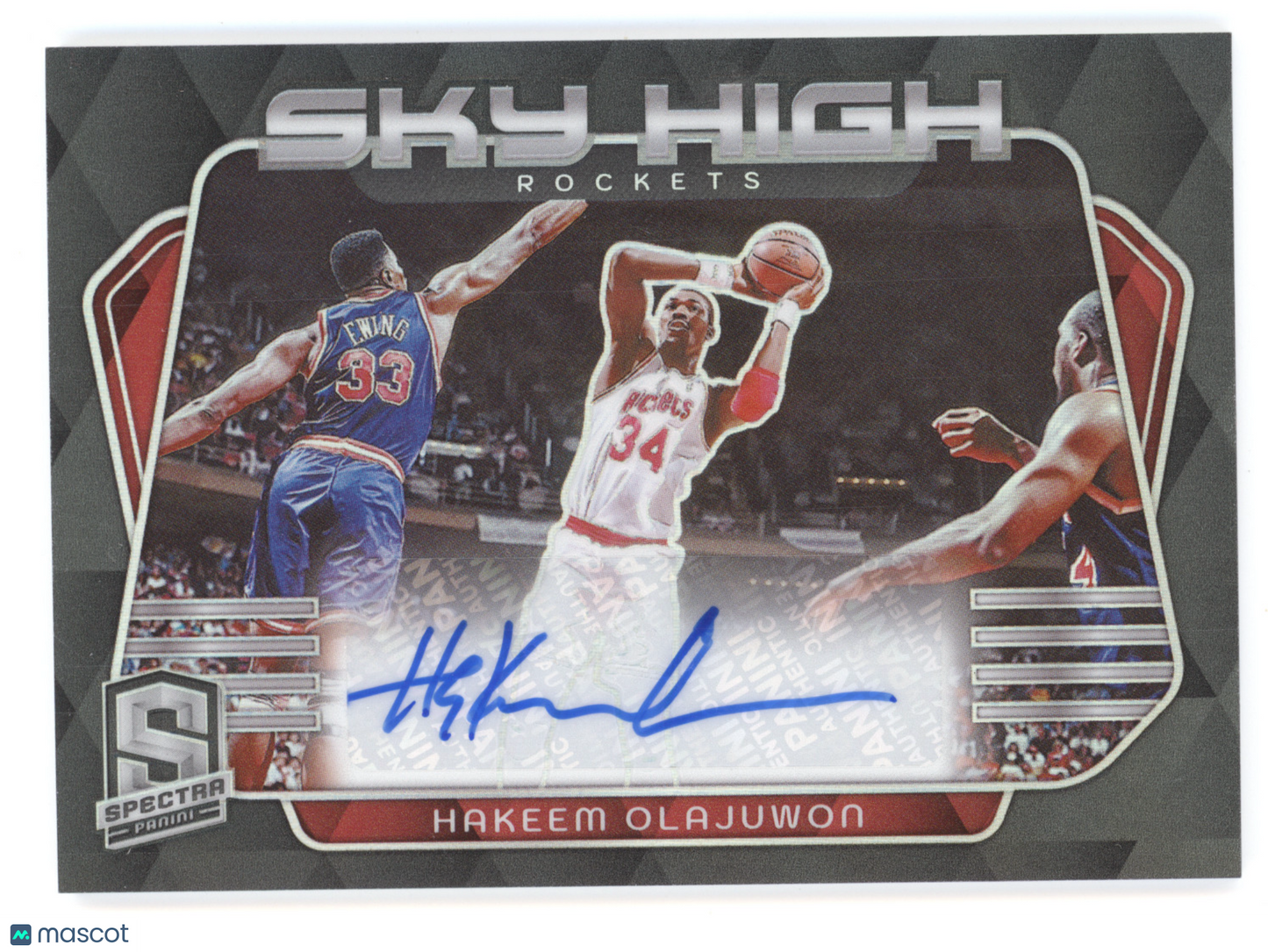 2023 Panini Spectra Sky High Signatures Hakeem Olajuwon #HKO Interstellar 13/75