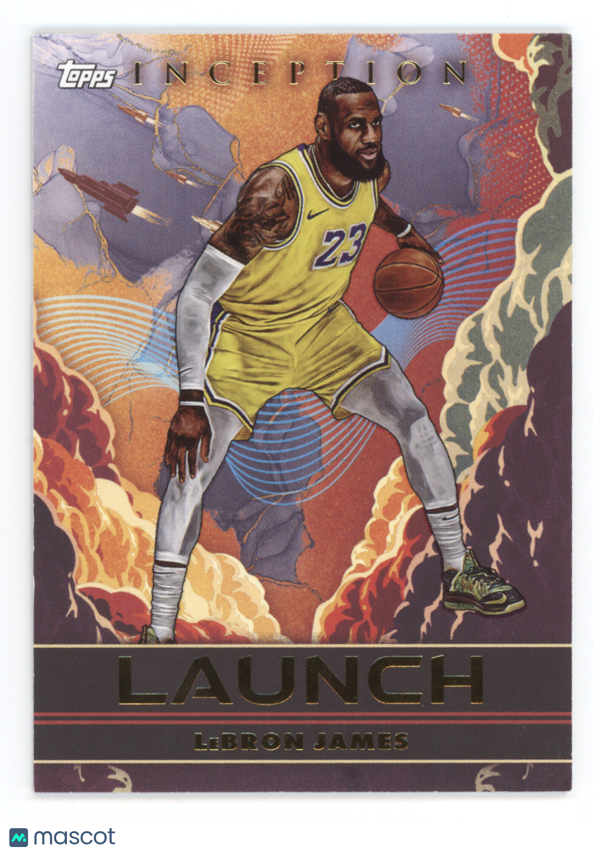 2025 Topps Inception LeBron James #LA-LBJ Launch