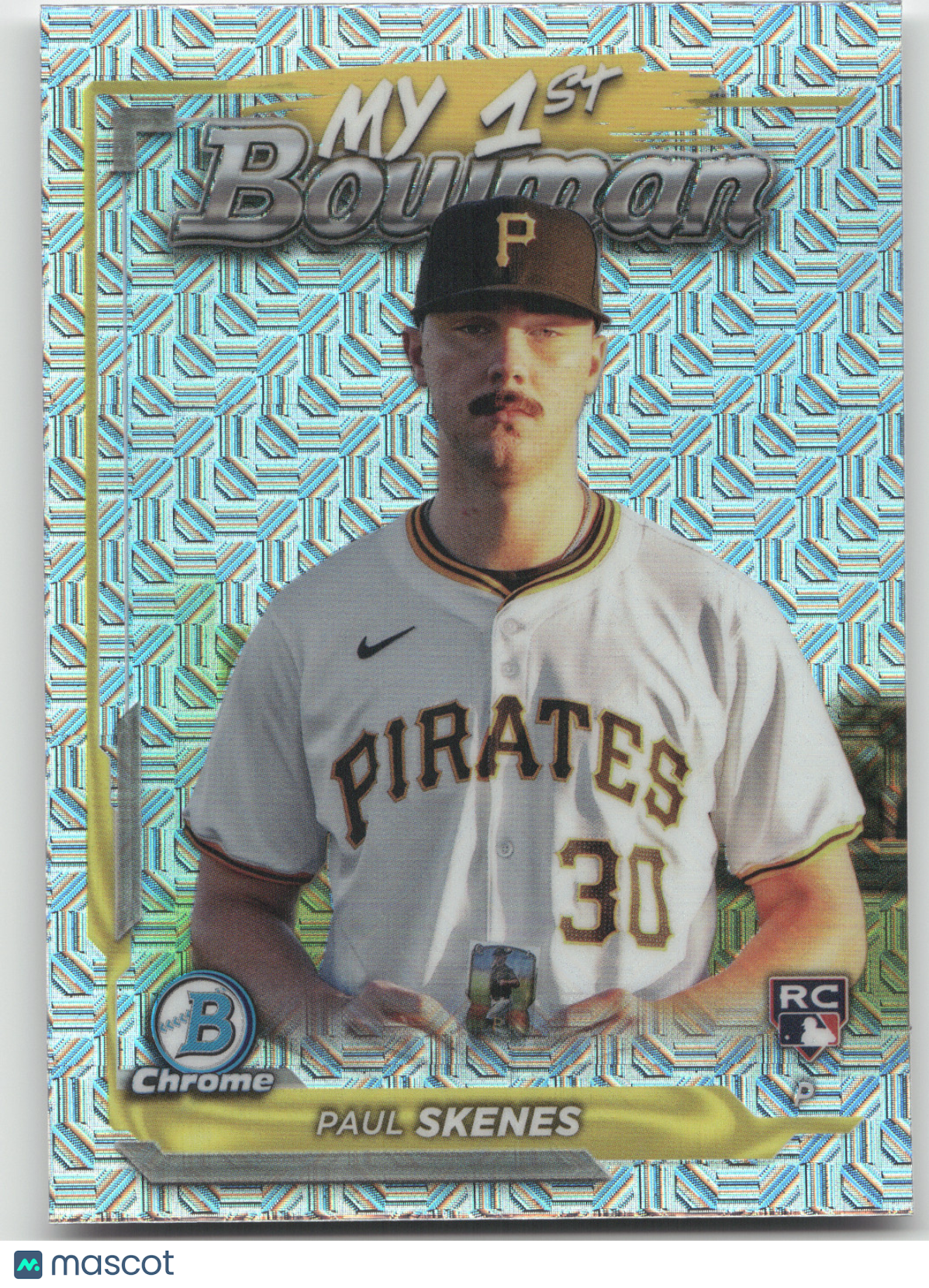 2024 Bowman Chrome My 1st Bowman Paul Skenes #M1B-36 Mojo Refractor RC