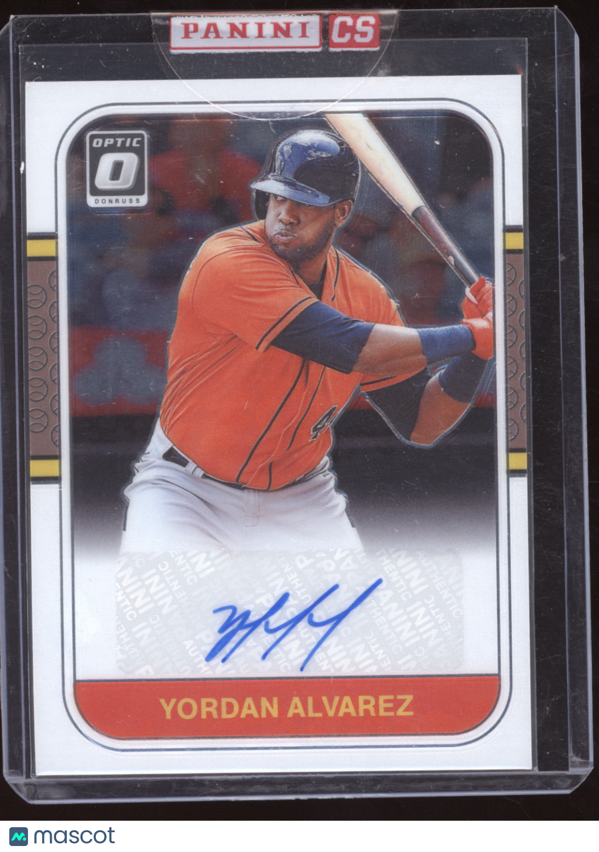 2021 Donruss Optic Yordan Alvarez #RS87-YA Retro 1987 Signature