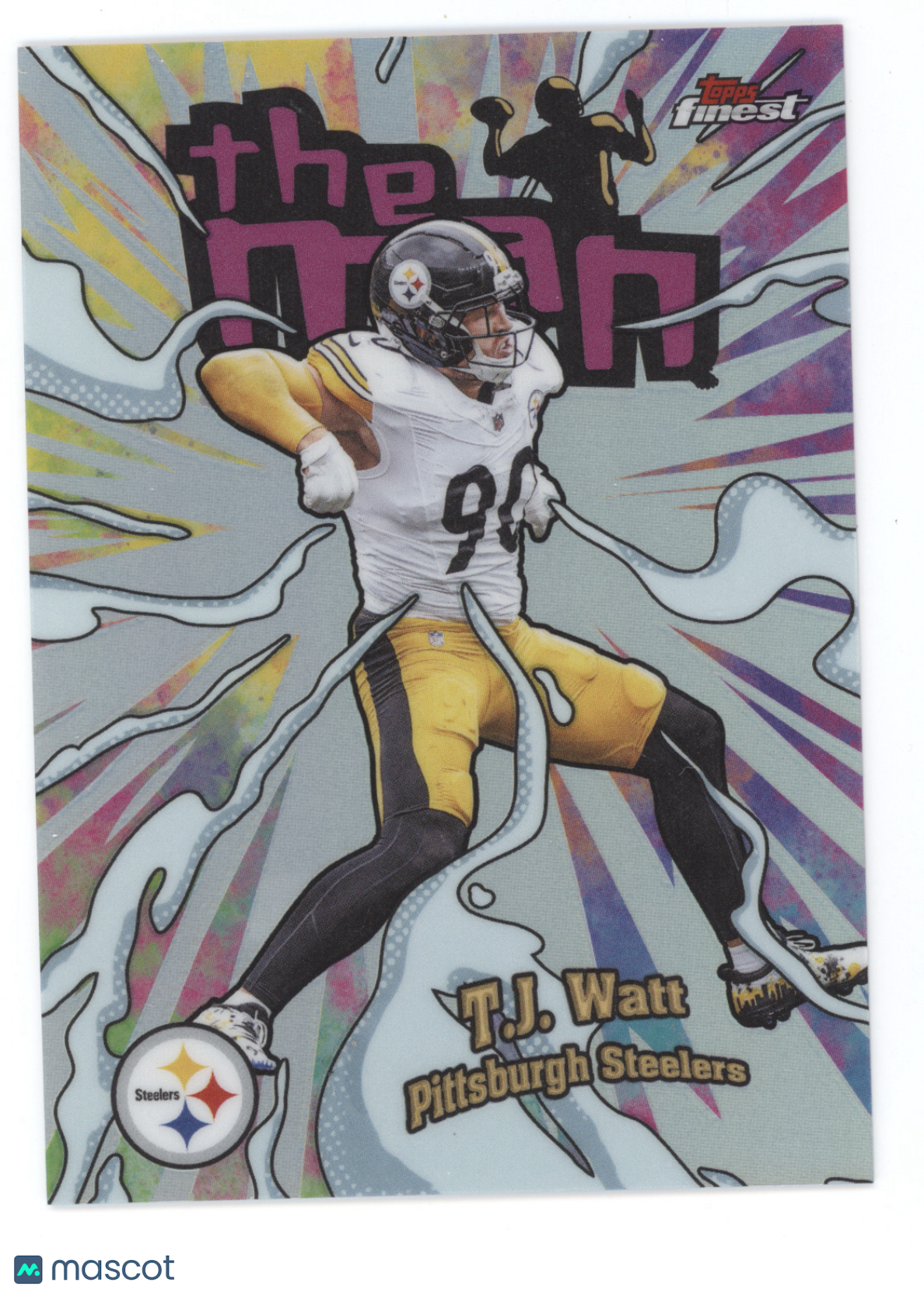 2025 Topps Finest The Man T.J. Watt #TM-20