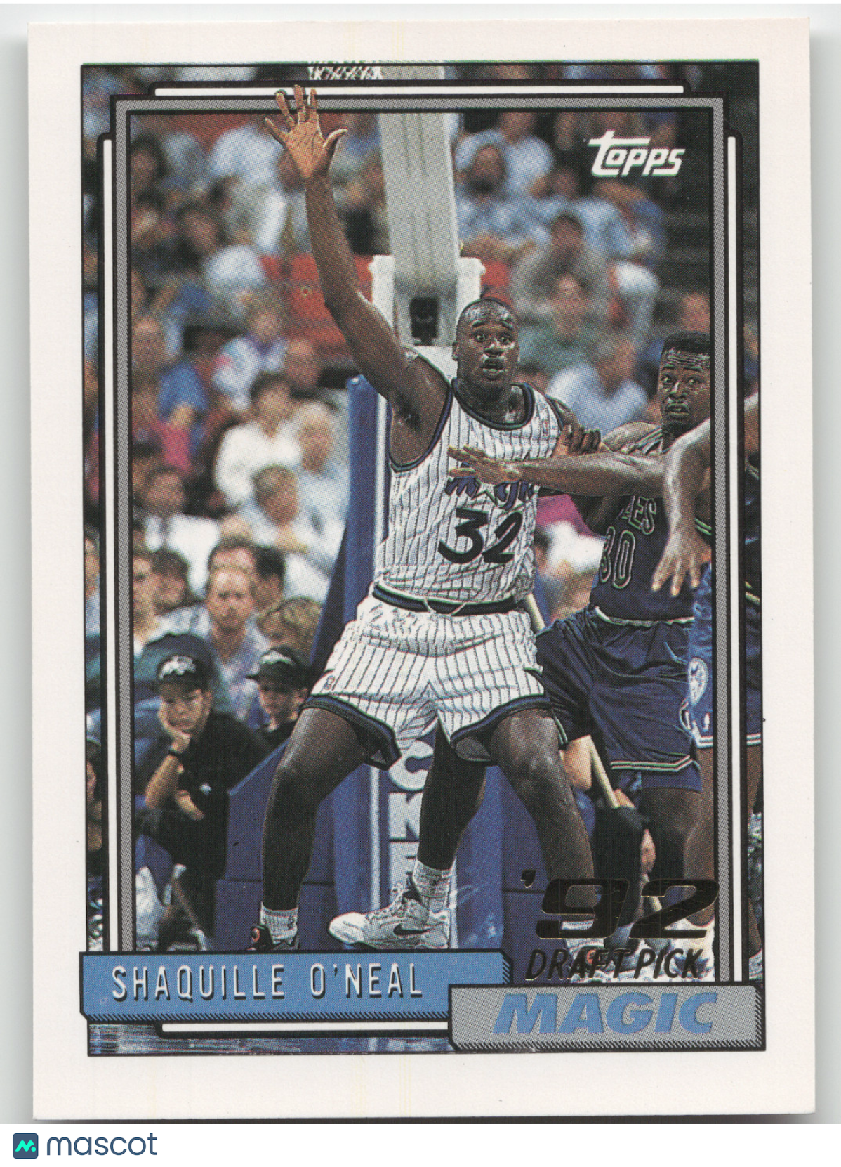 1992 Topps Shaquille O'Neal #362 RC