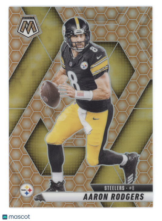2025 Panini Mosaic Prizm Aaron Rodgers #243 Honeycomb