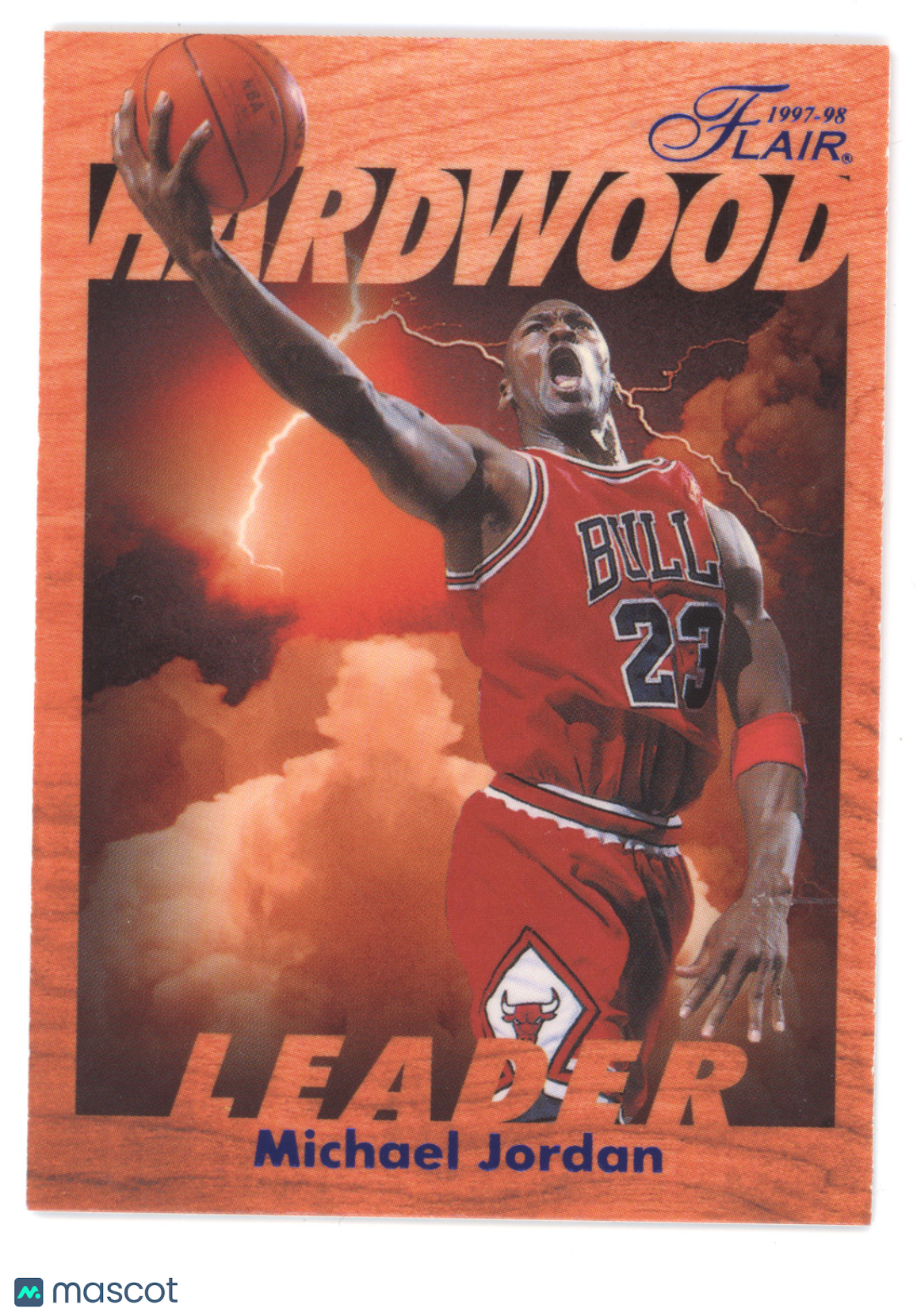 1997 Flair Hardwood Leader Michael Jordan #4 of 29