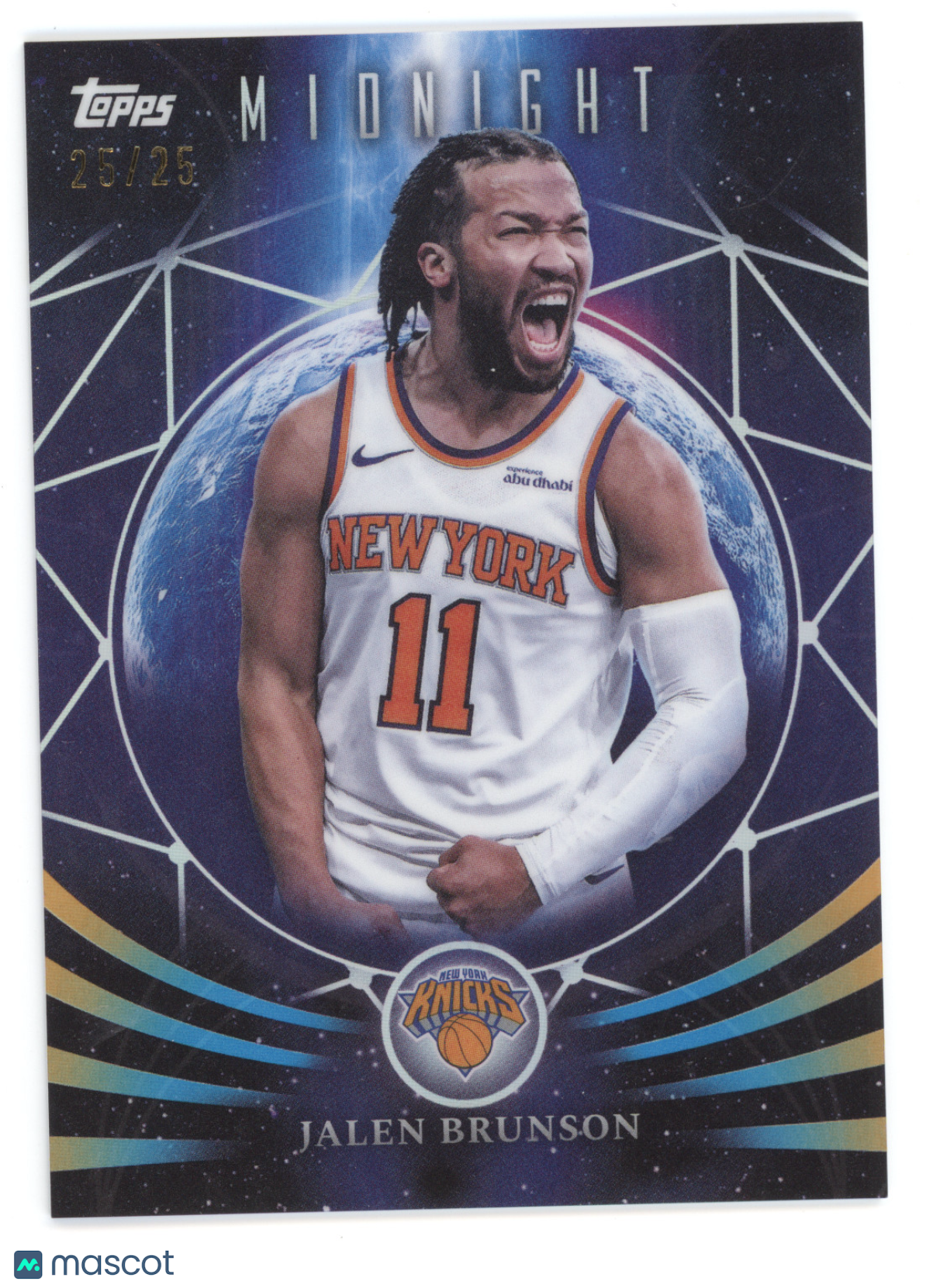 2025 Topps Midnight Moonfall Jalen Brunson #MF-15 25/25