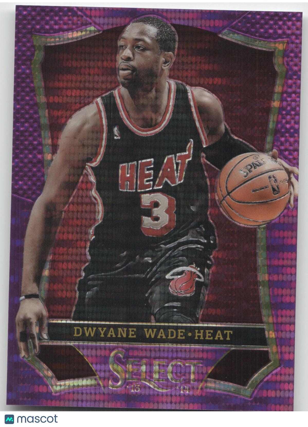 2013 Panini Select Dwyane Wade #81 Purple 18/99