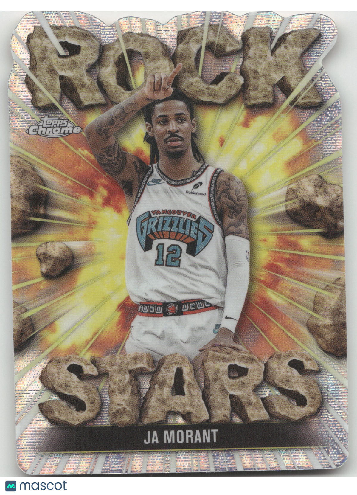 2025 Topps Chrome Rock Stars Ja Morant #RS-10