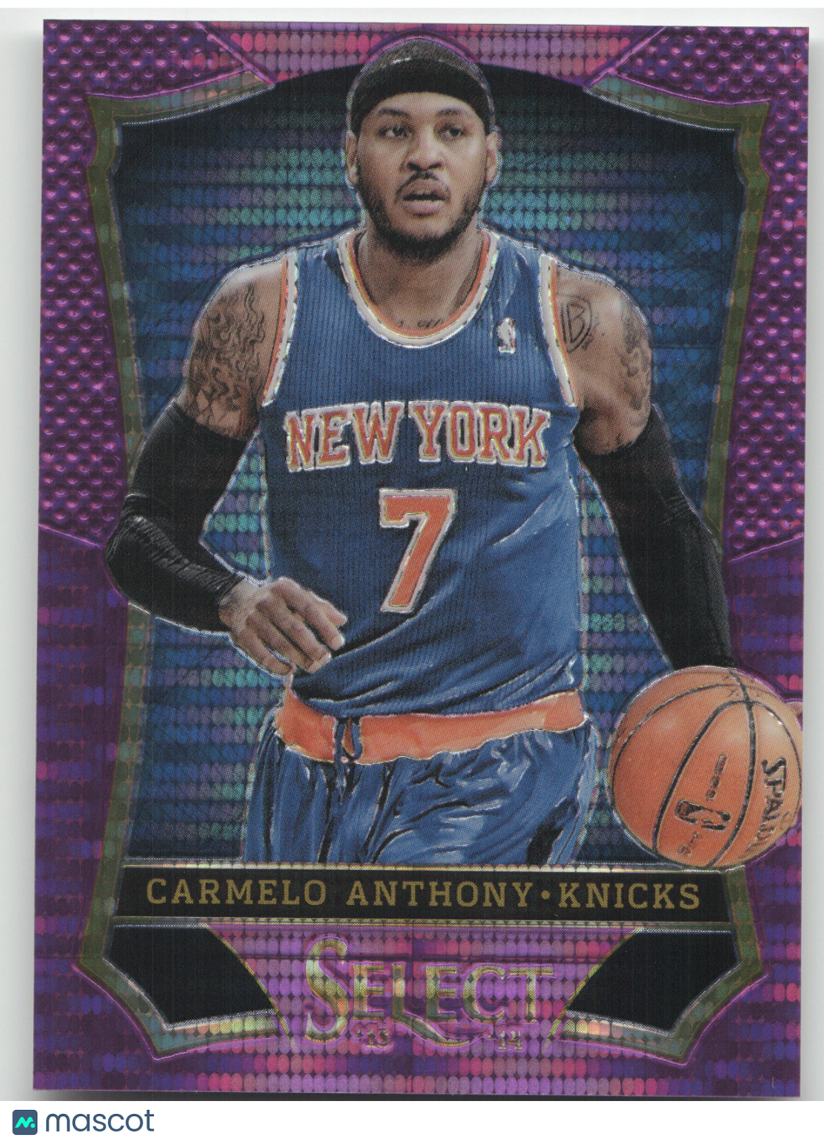 2013 Panini Select Carmelo Anthony #122 Purple 23/99