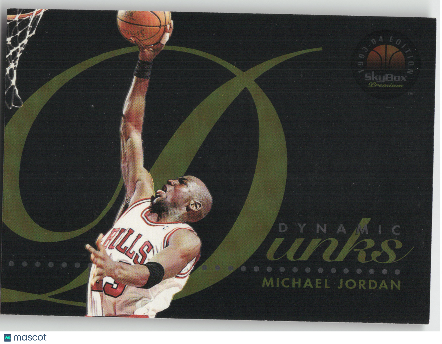 1994 SkyBox Premium Dynamic Dunks Michael Jordan #D4