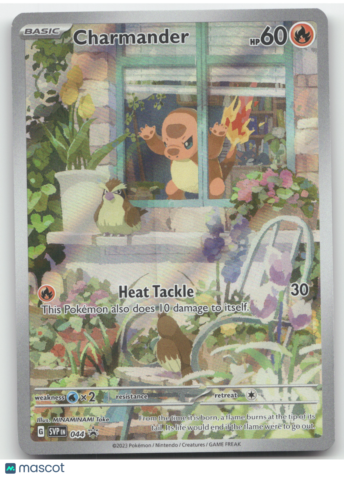 2023 Scarlet & Violet Charmander Black Star Promo #044
