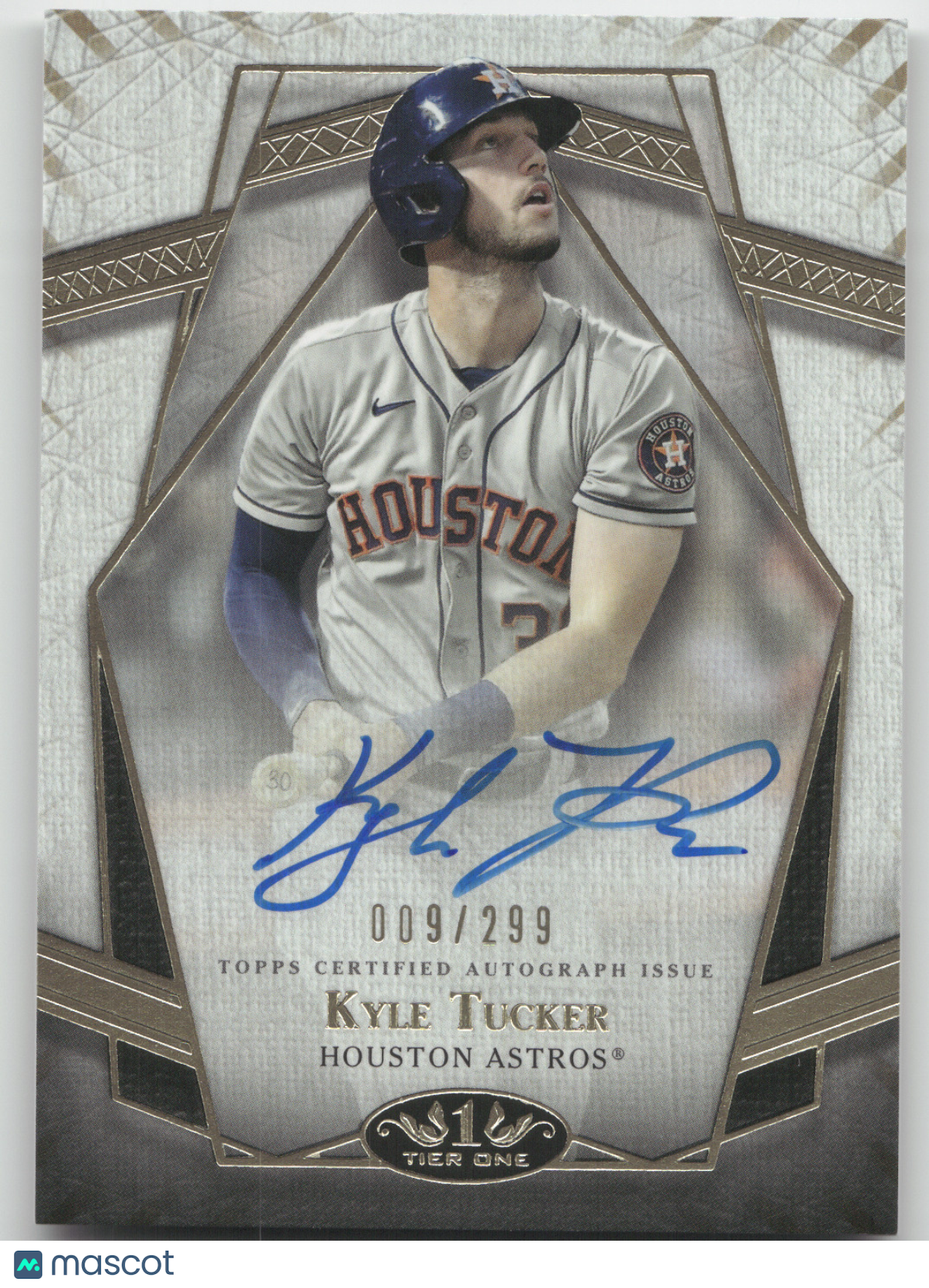 2022 Topps Tier One Kyle Tucker Auto 009/299