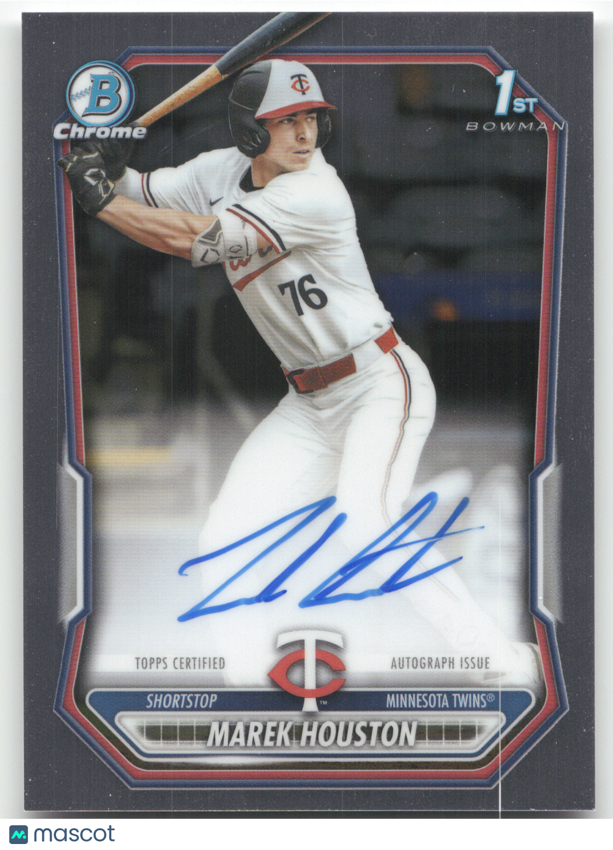 2026 Bowman Chrome Marek Houston #CPA-MHO