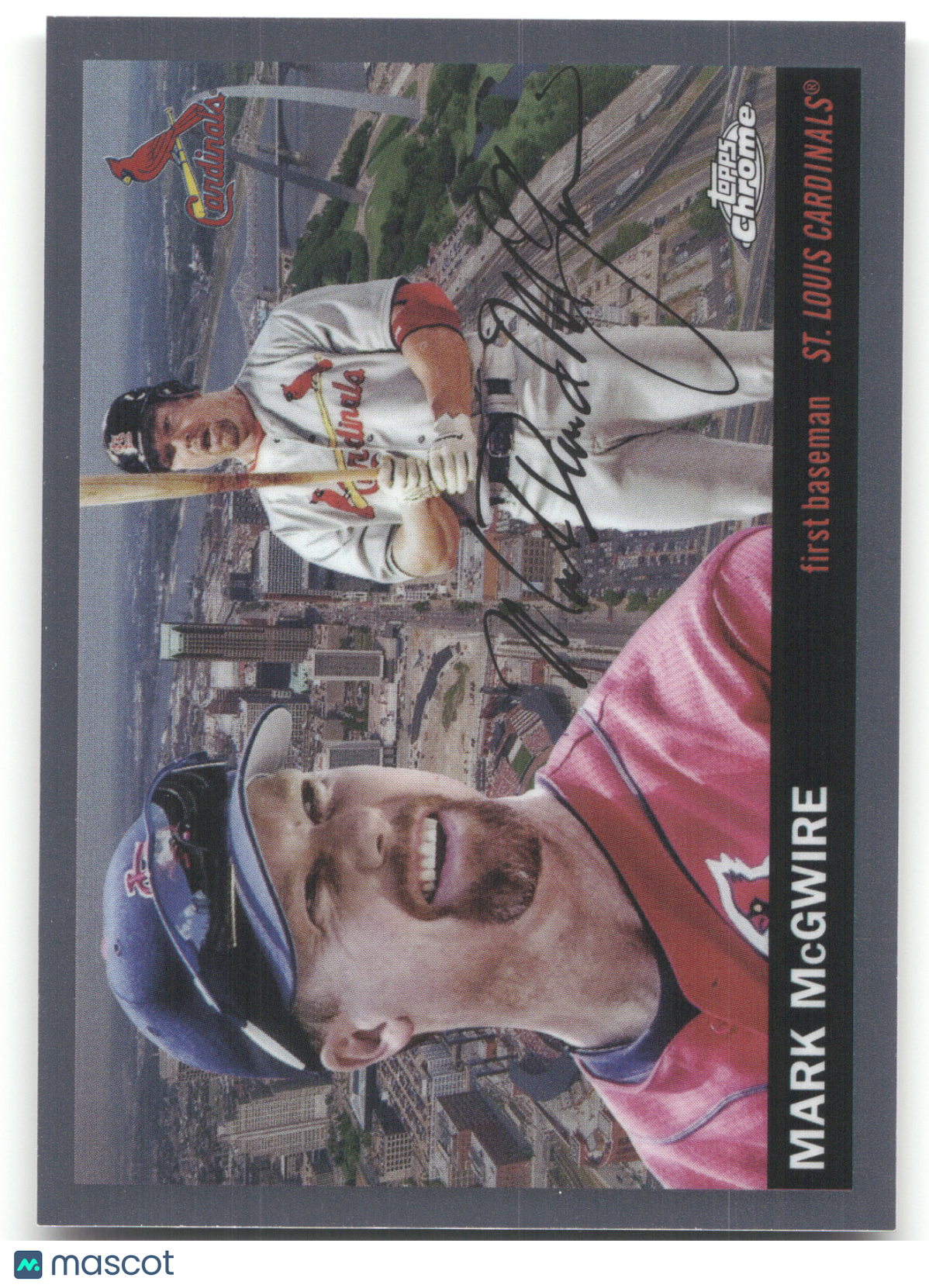 2025 Topps Chrome Platinum Mark McGwire #55CV-72 City Views