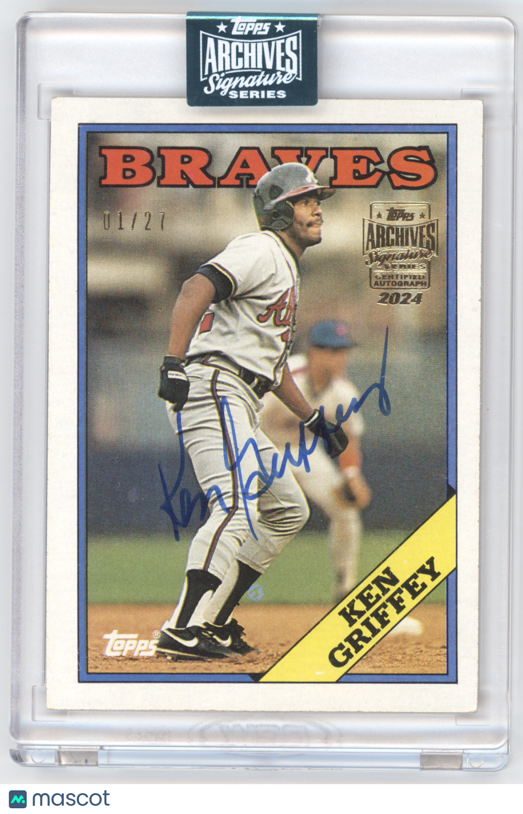 2024 Topps Archives Signature Series Ken Griffey #443 01/27