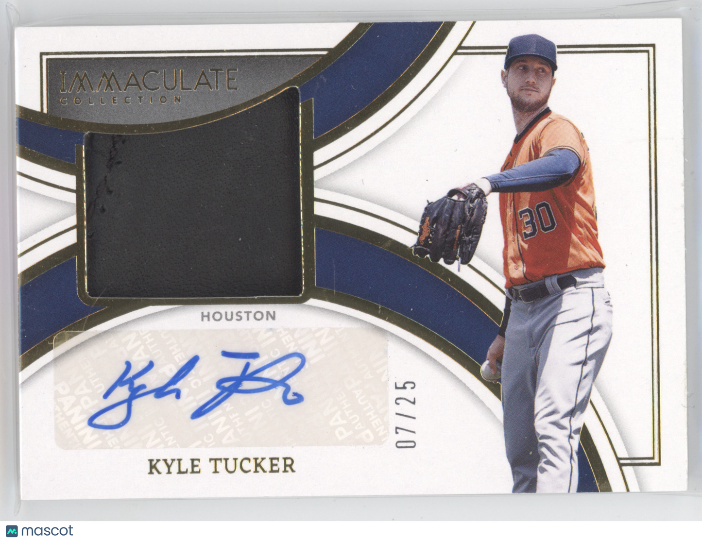2022 Panini Immaculate Collection Kyle Tucker  07/25 Signatures Memorabilia