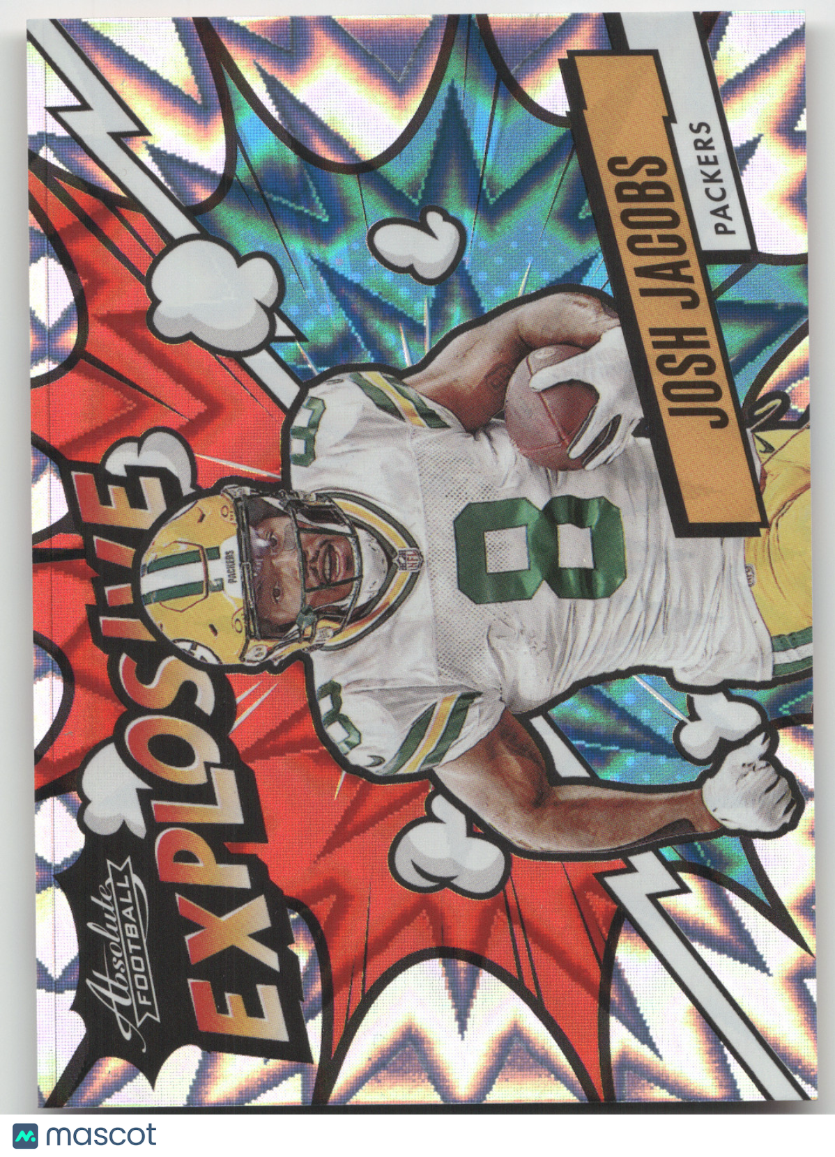 2024 Panini Absolute Football Explosive Josh Jacobs #EX-JJS