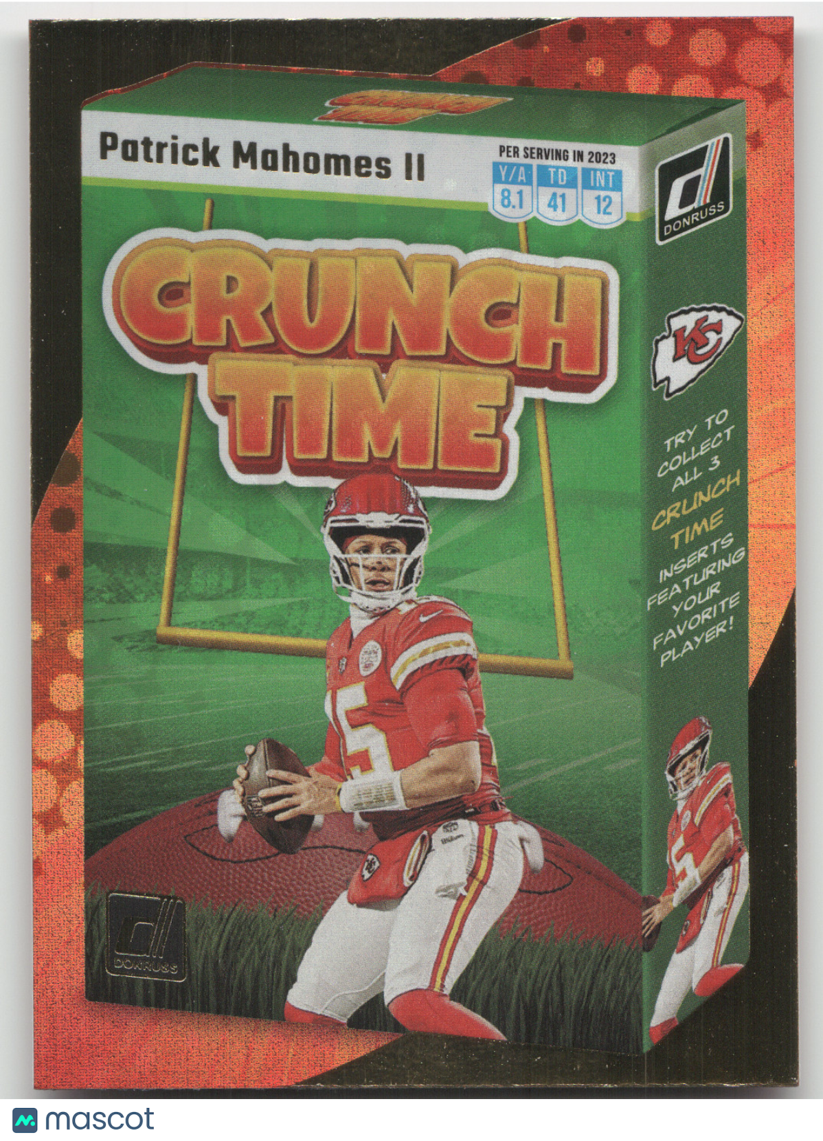 2023 Panini Donruss Crunch Time Patrick Mahomes II #CT-1