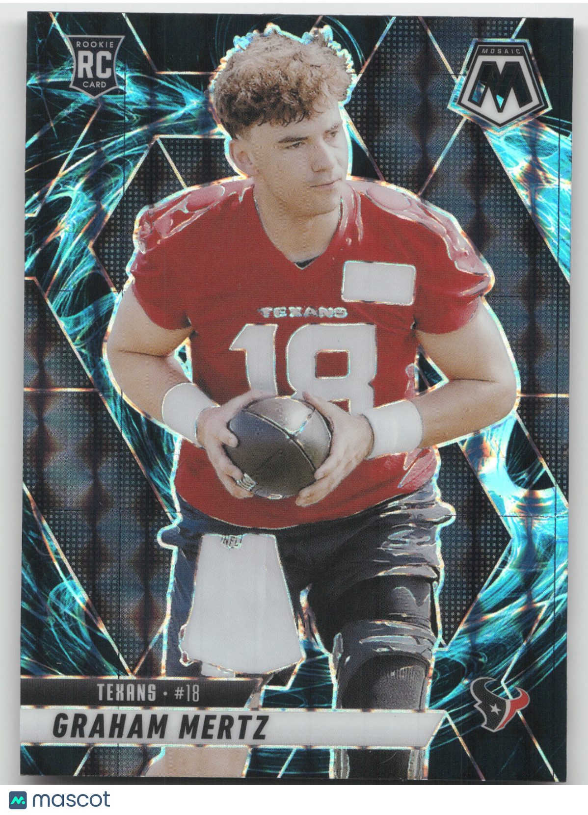 2025 Panini Mosaic Prizm Graham Mertz #392 Genesis RC