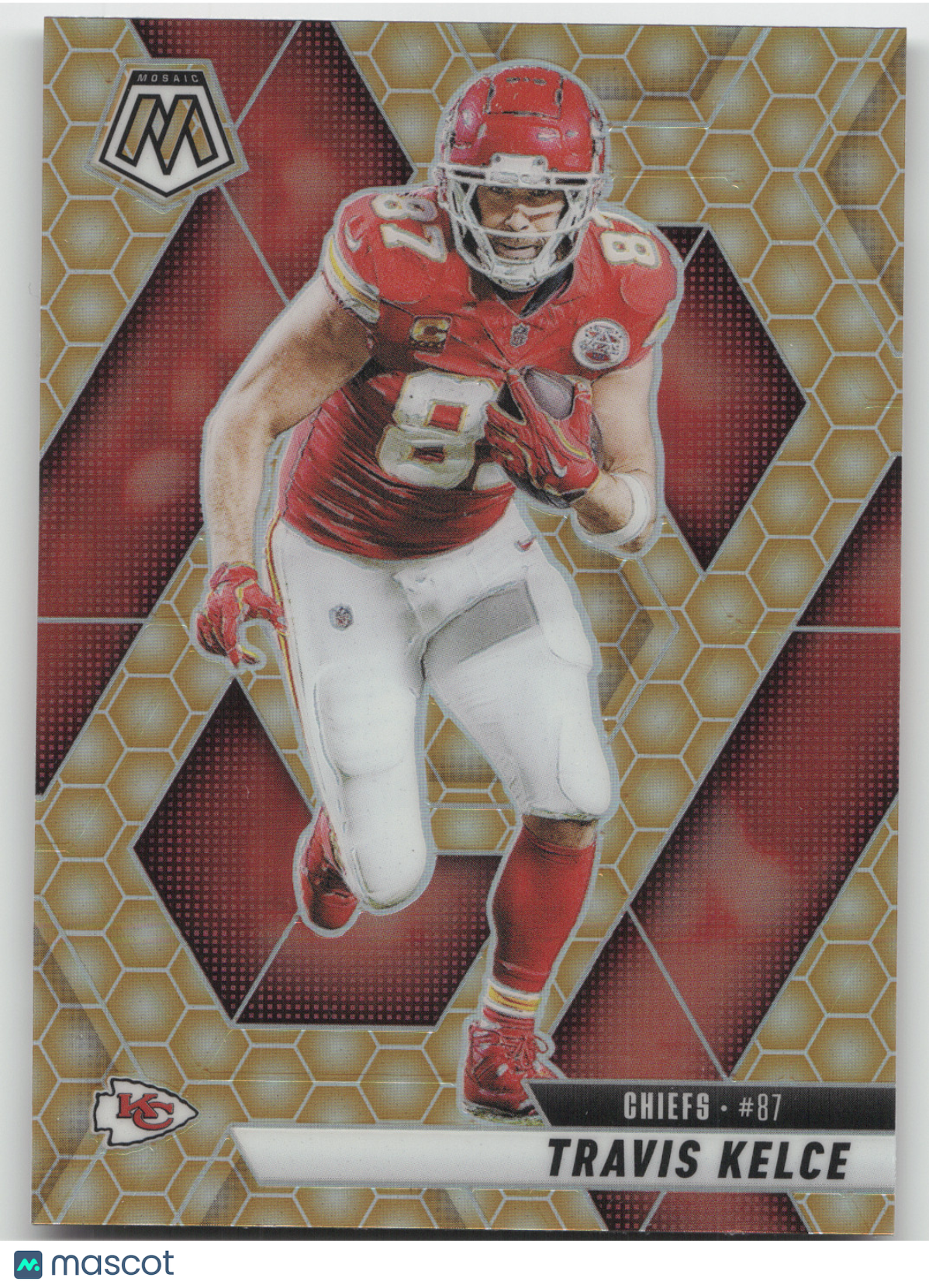2025 Panini Mosaic Prizm Travis Kelce #106 Honeycomb