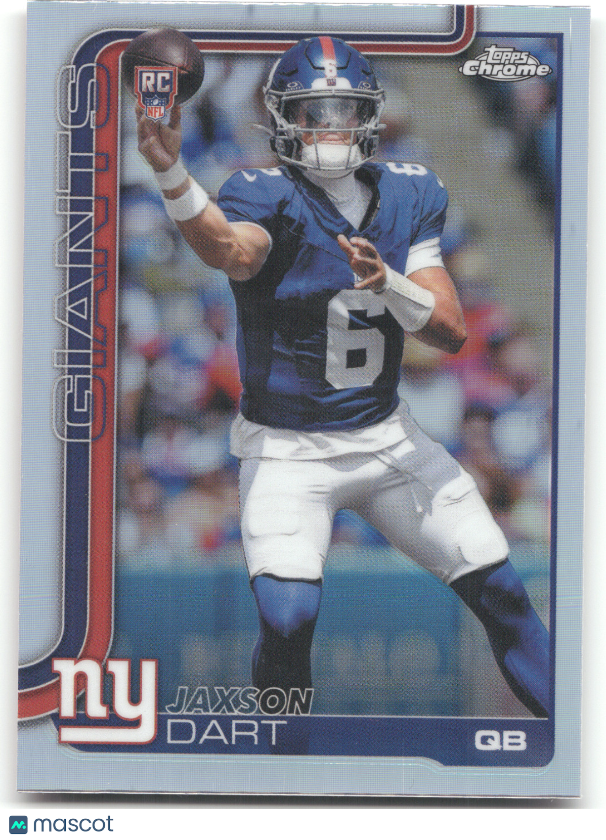 2025 Topps Chrome Jaxson Dart #306 Refractor RC