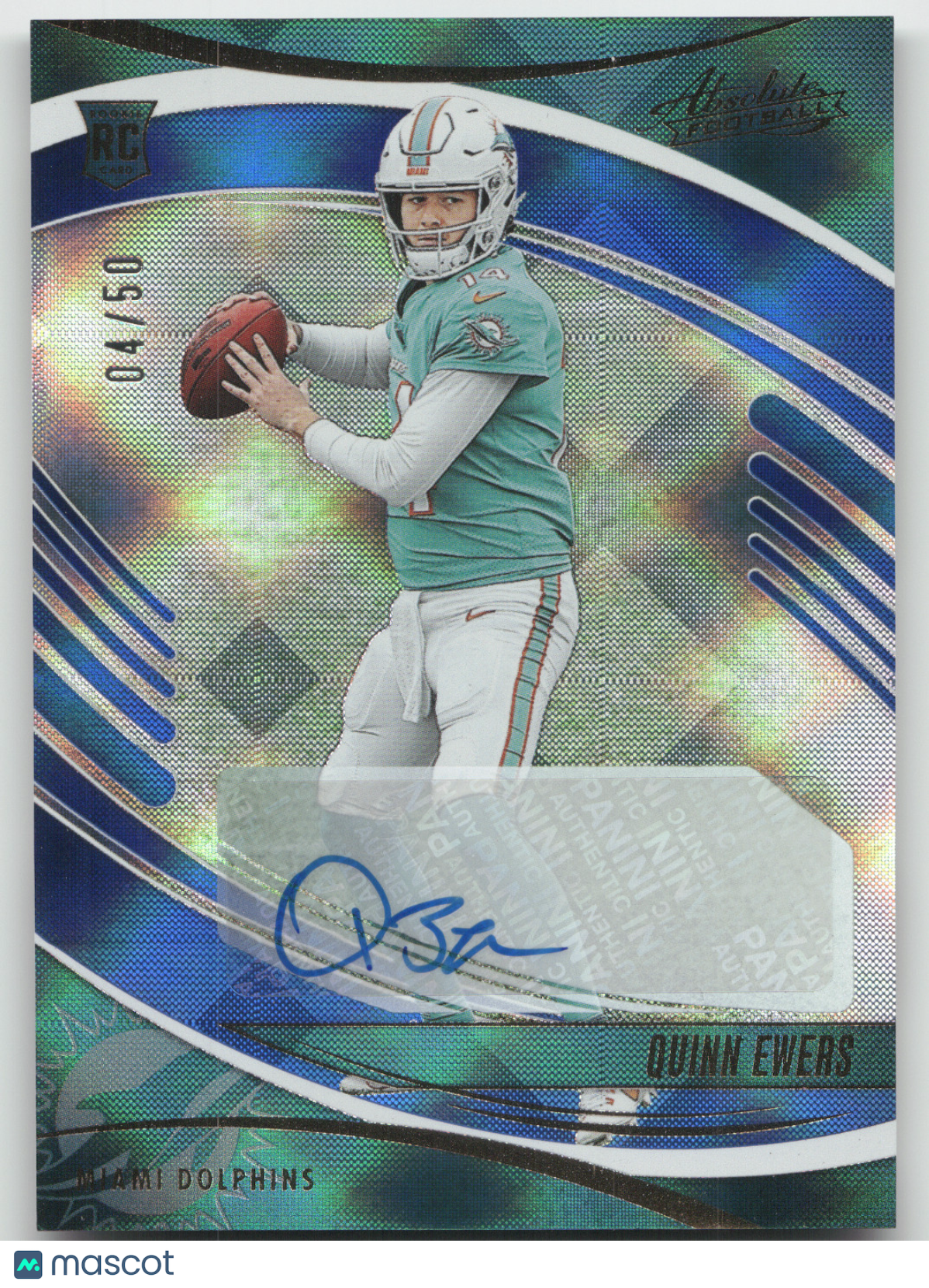 2025 Panini Absolute Football Quinn Ewers #170 04/50 RC