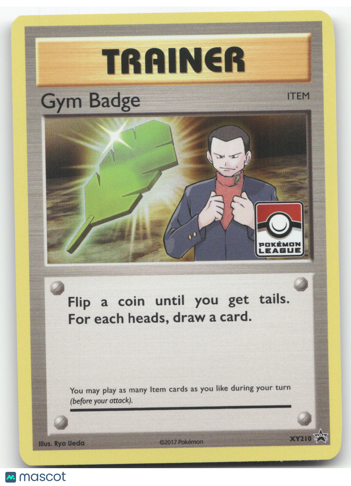 2017 Pokemon XY Gym Badge Black Star Promo #XY210