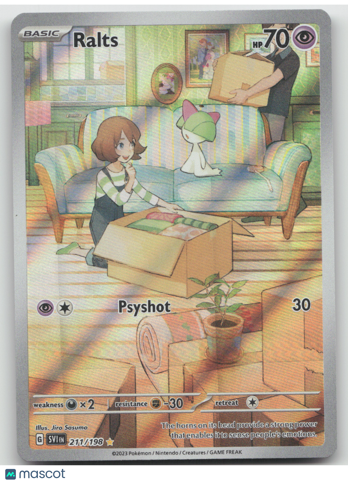 2023 Scarlet & Violet Ralts Secret Rare #211/198