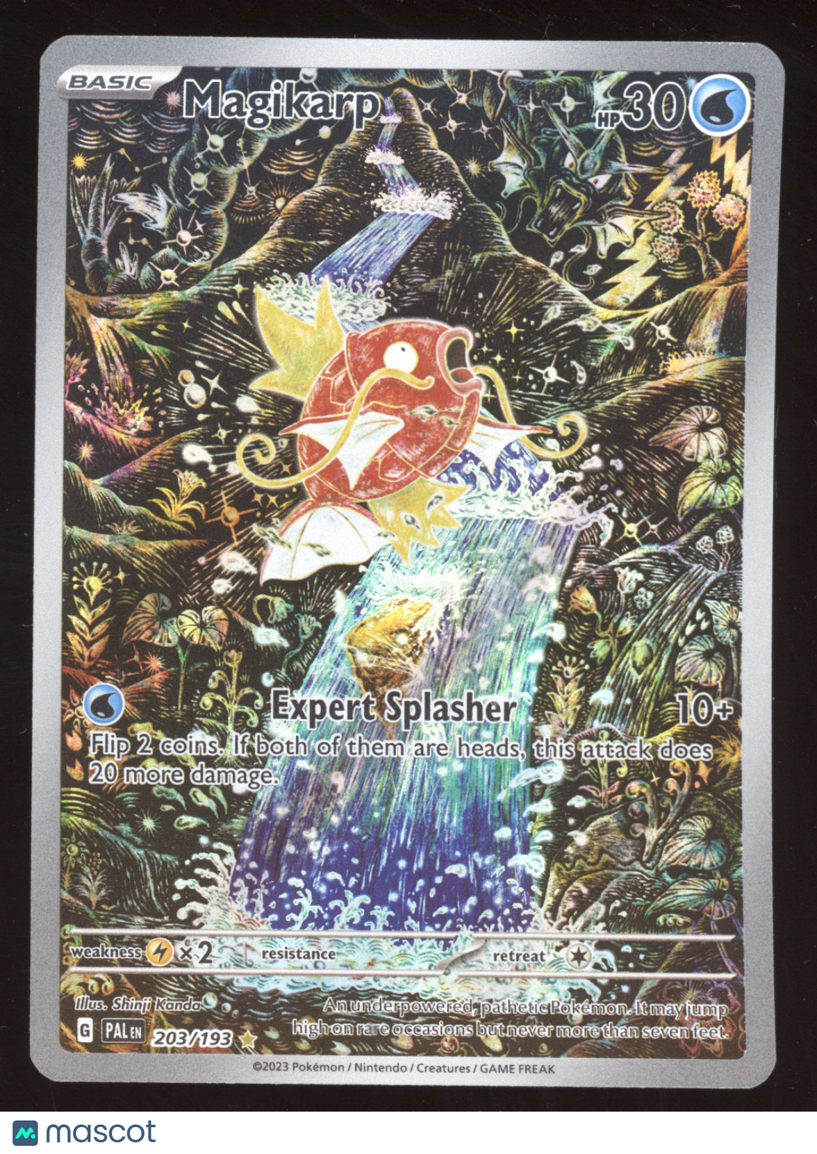 2023 Paldea Evolved Magikarp Secret Rare #203/193