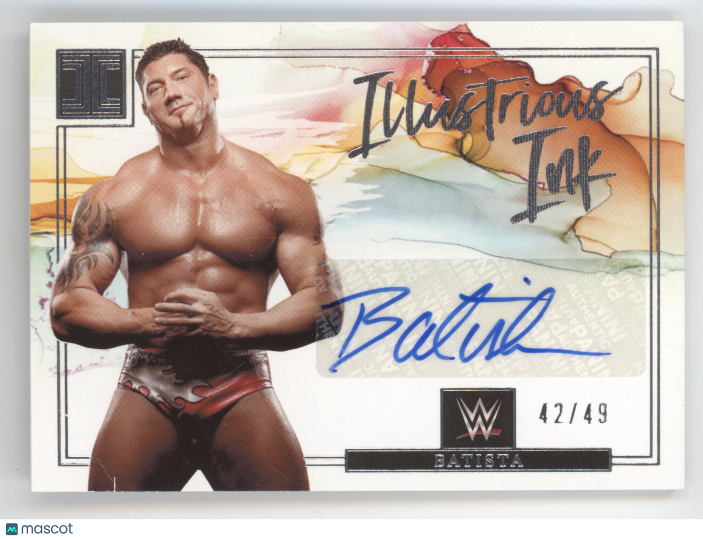 2023 Panini Impeccable Illustrious Ink Batista #IL-BTS 42/49