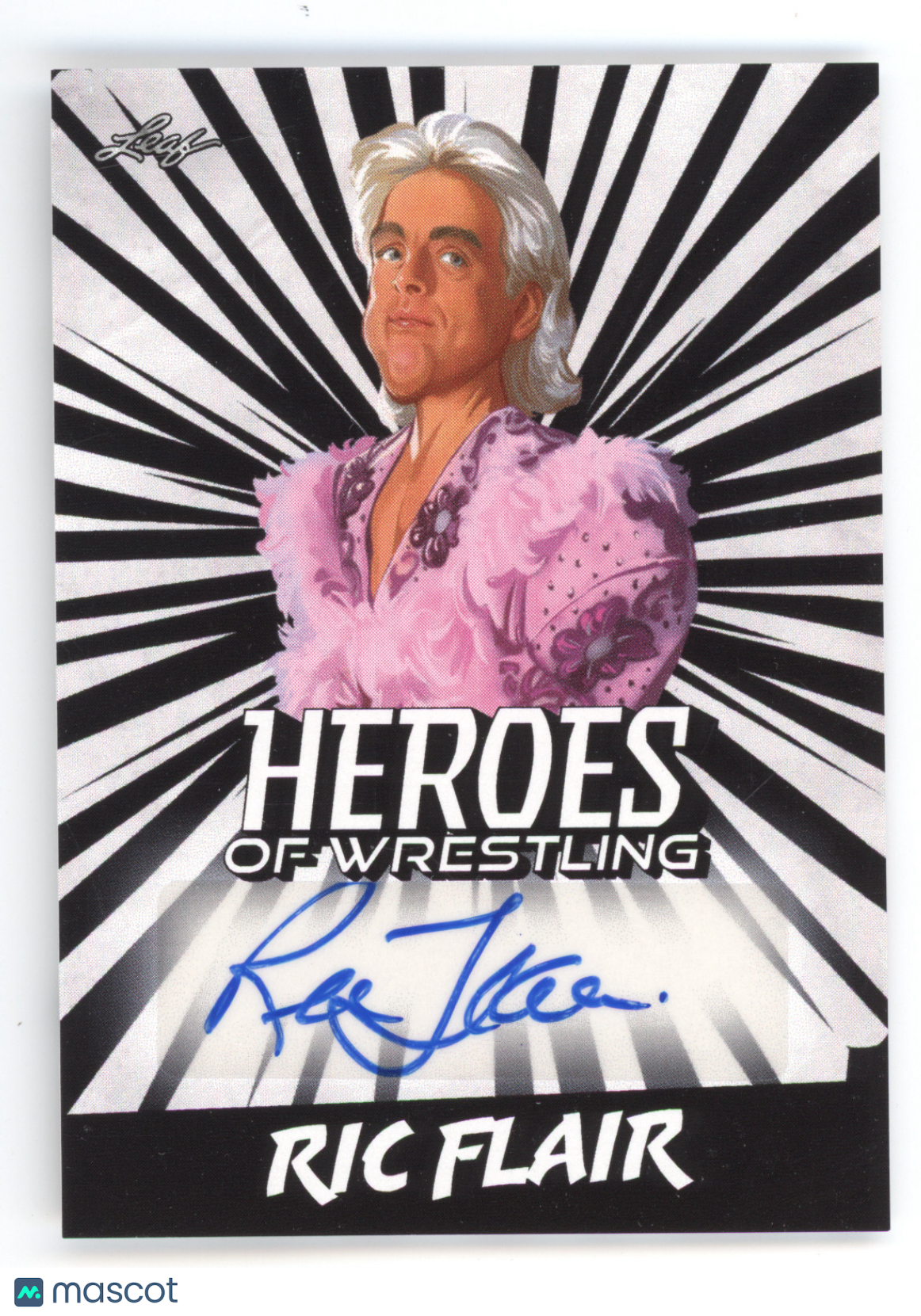 2023 Leaf Heroes of Wrestling Ric Flair #BA-RF3 Authentic Autograph
