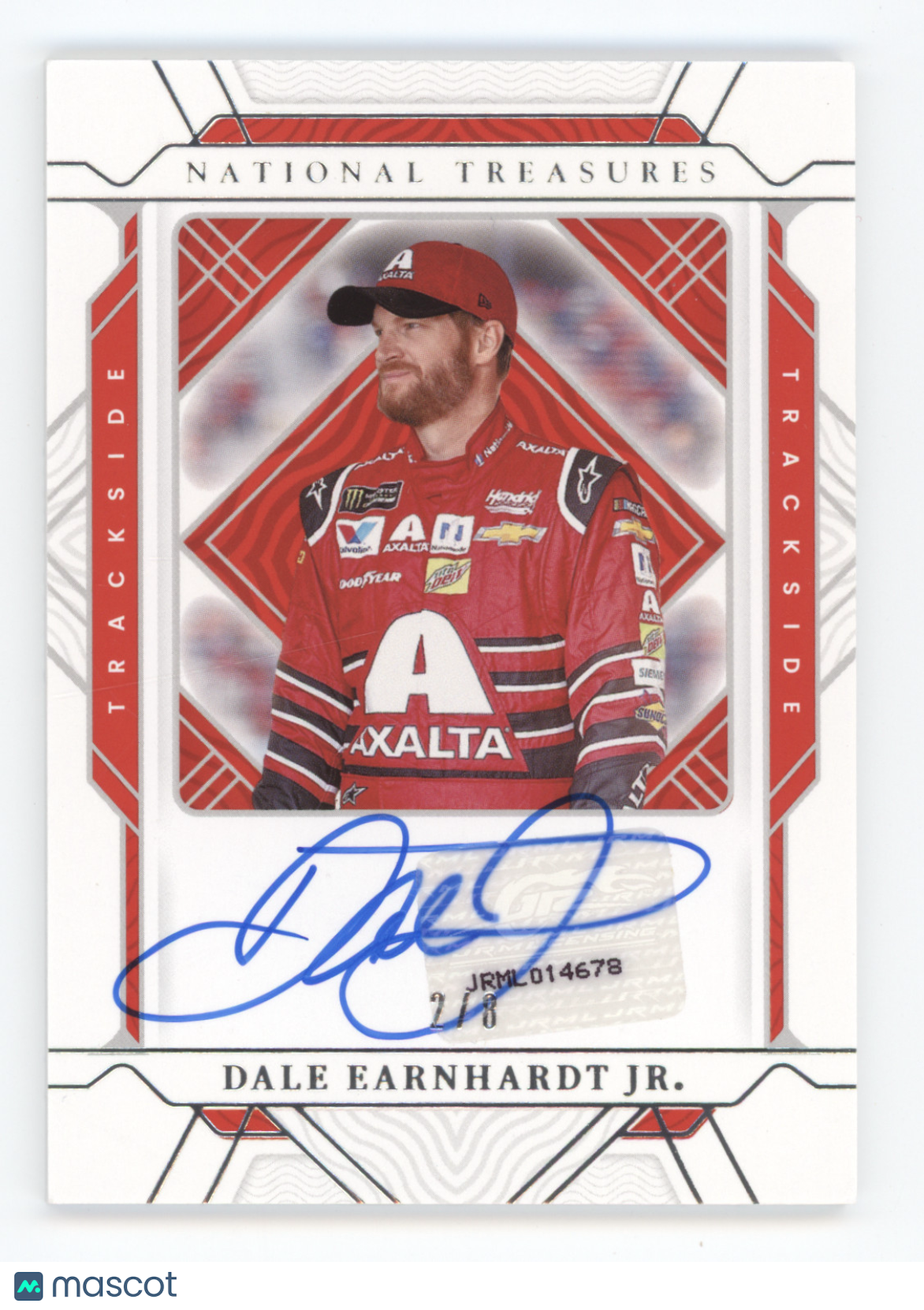 2022 Panini National Treasures Racing Trackside Dale Earnhardt Jr. #TS-JR 2/3