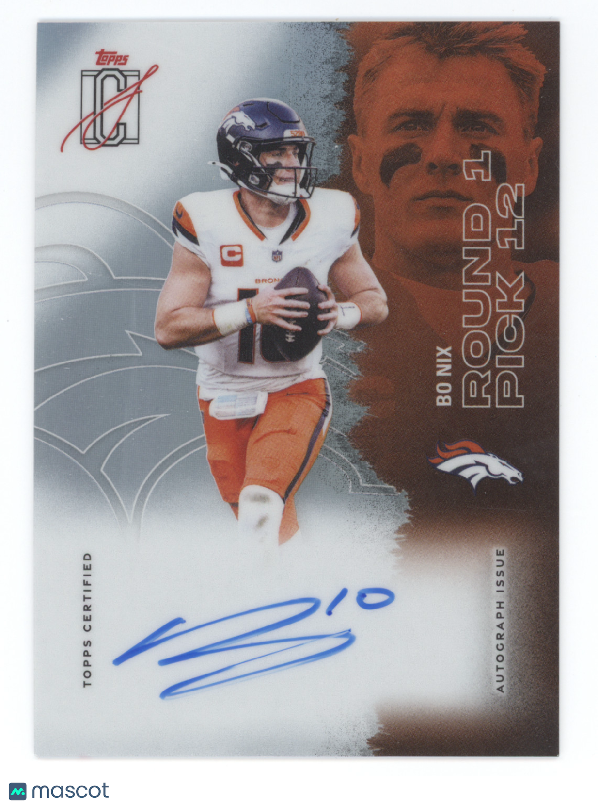 2025 Topps Signature Class Autographs Bo Nix #18