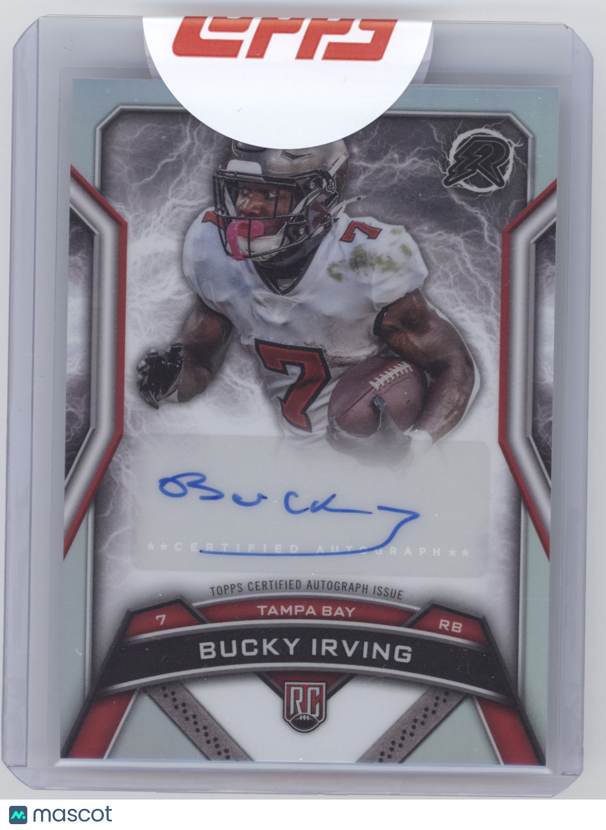 2025 Topps Resurgence Bucky Irving #RRS-BI Rookie Signature RC