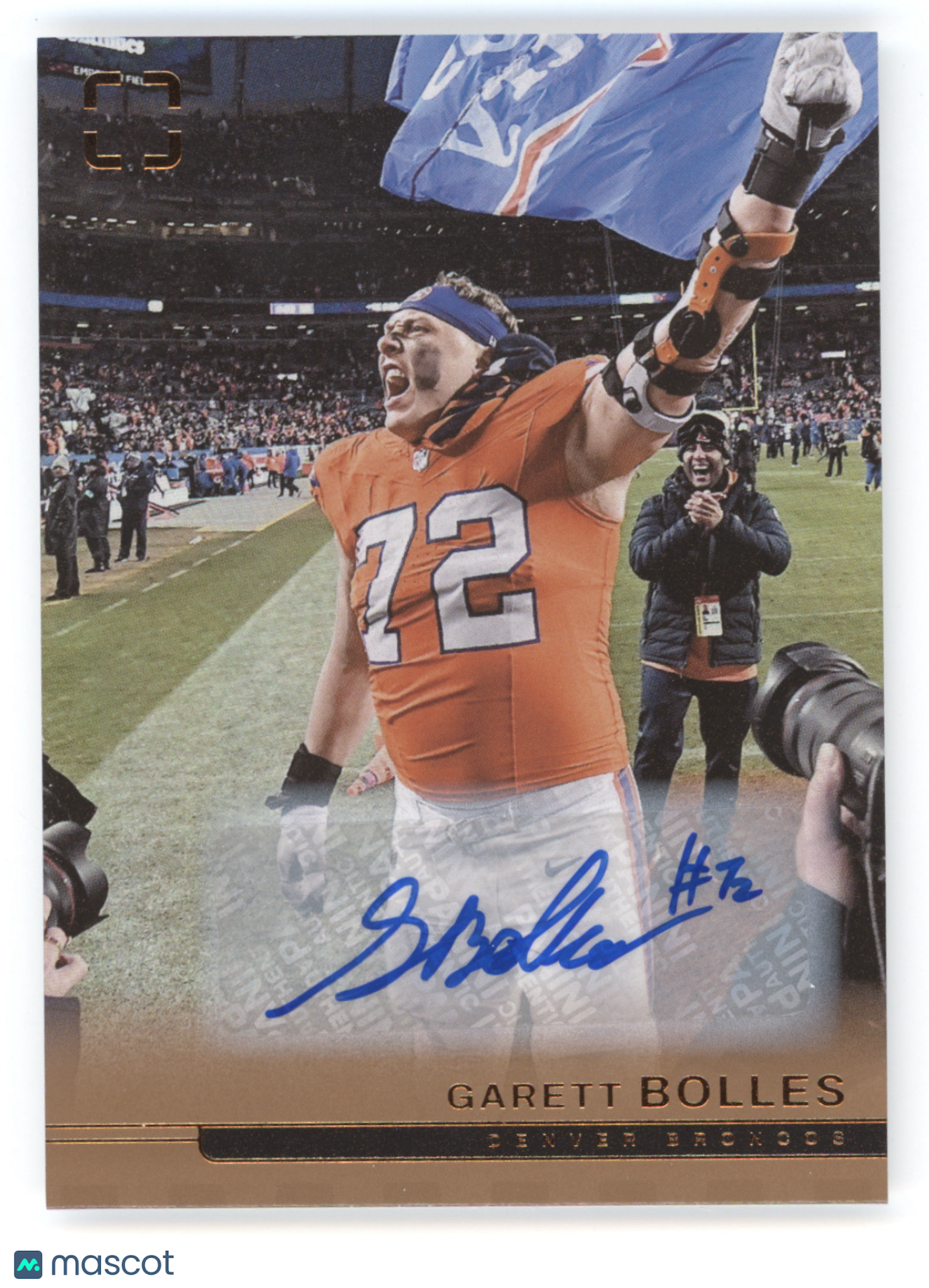 2026 Panini Photogenic Garett Bolles #26 Autograph
