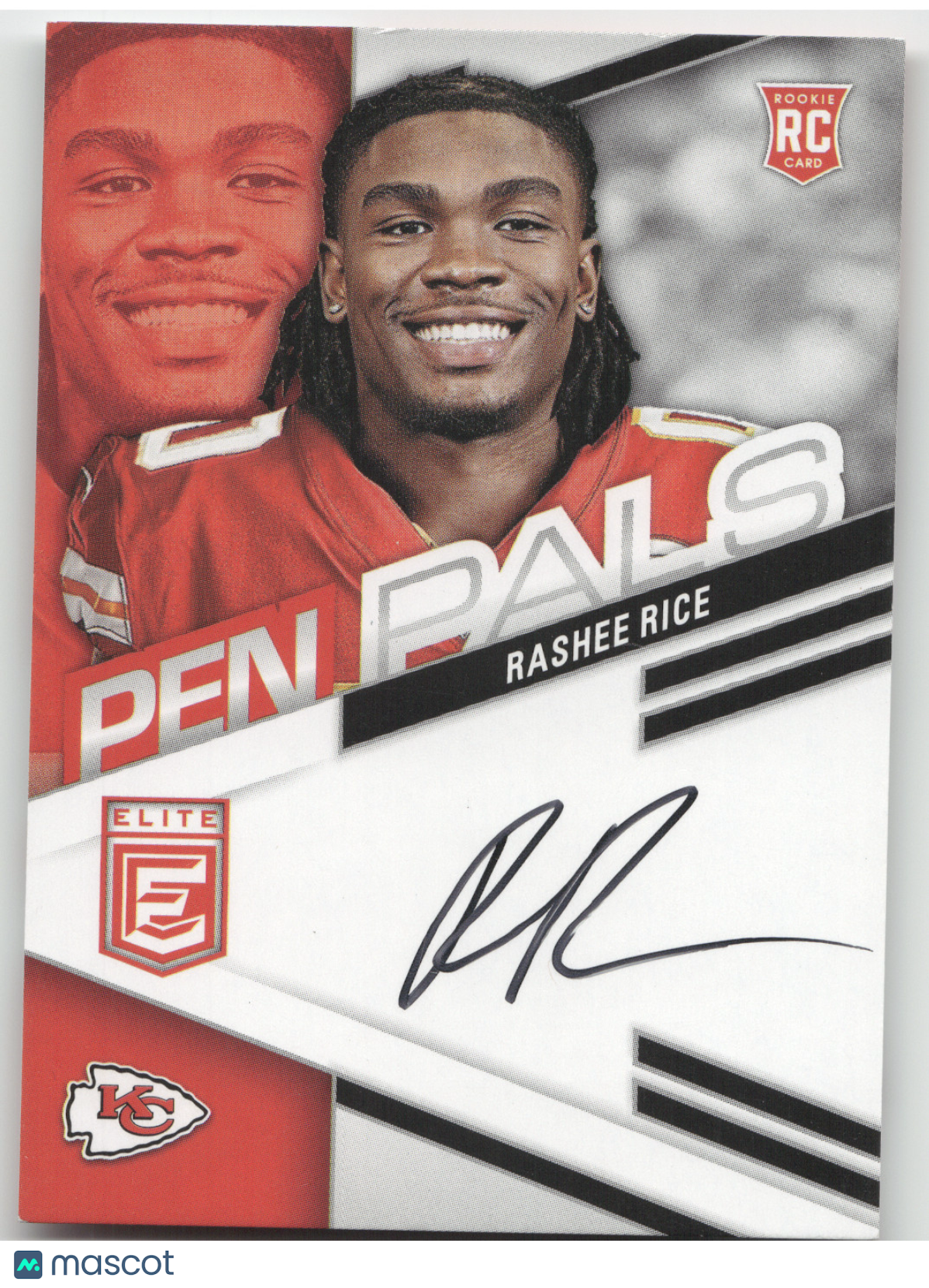 2023 Panini Donruss Elite Pen Pals Rashee Rice #PPRRI RC