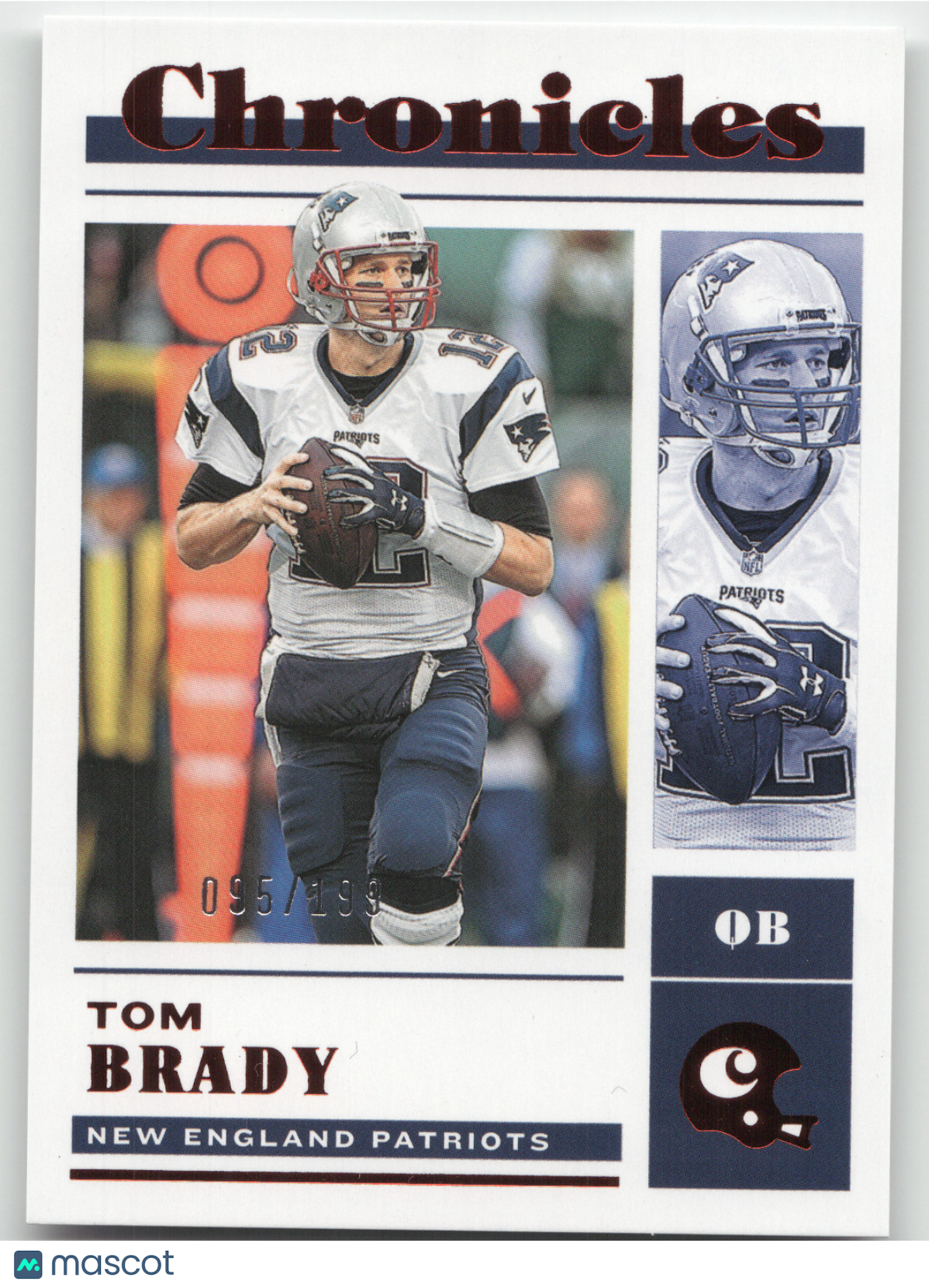 2022 Panini Chronicles Tom Brady #3 Red 095/199